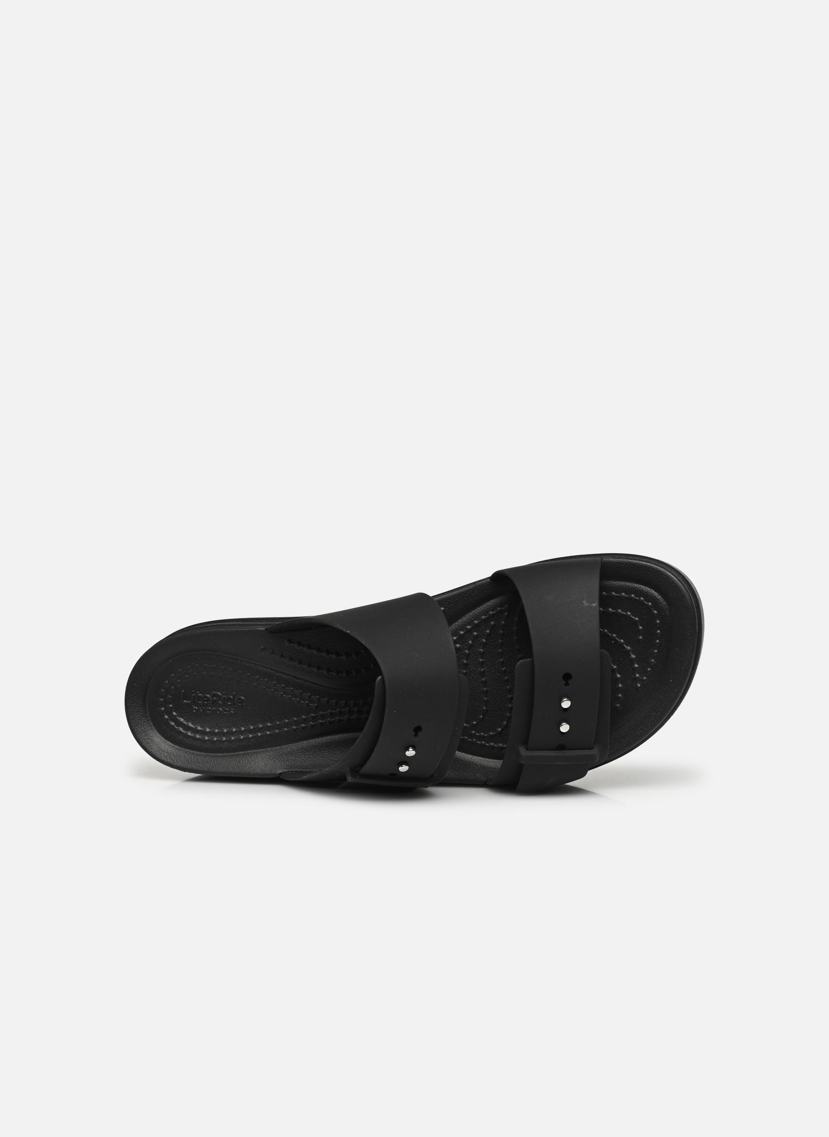 Mules et sabots Brooklyn Buckle Low Wdg W femme noir Crocs Mules et sabots Brooklyn Buckle Low Wdg W femme noir Black