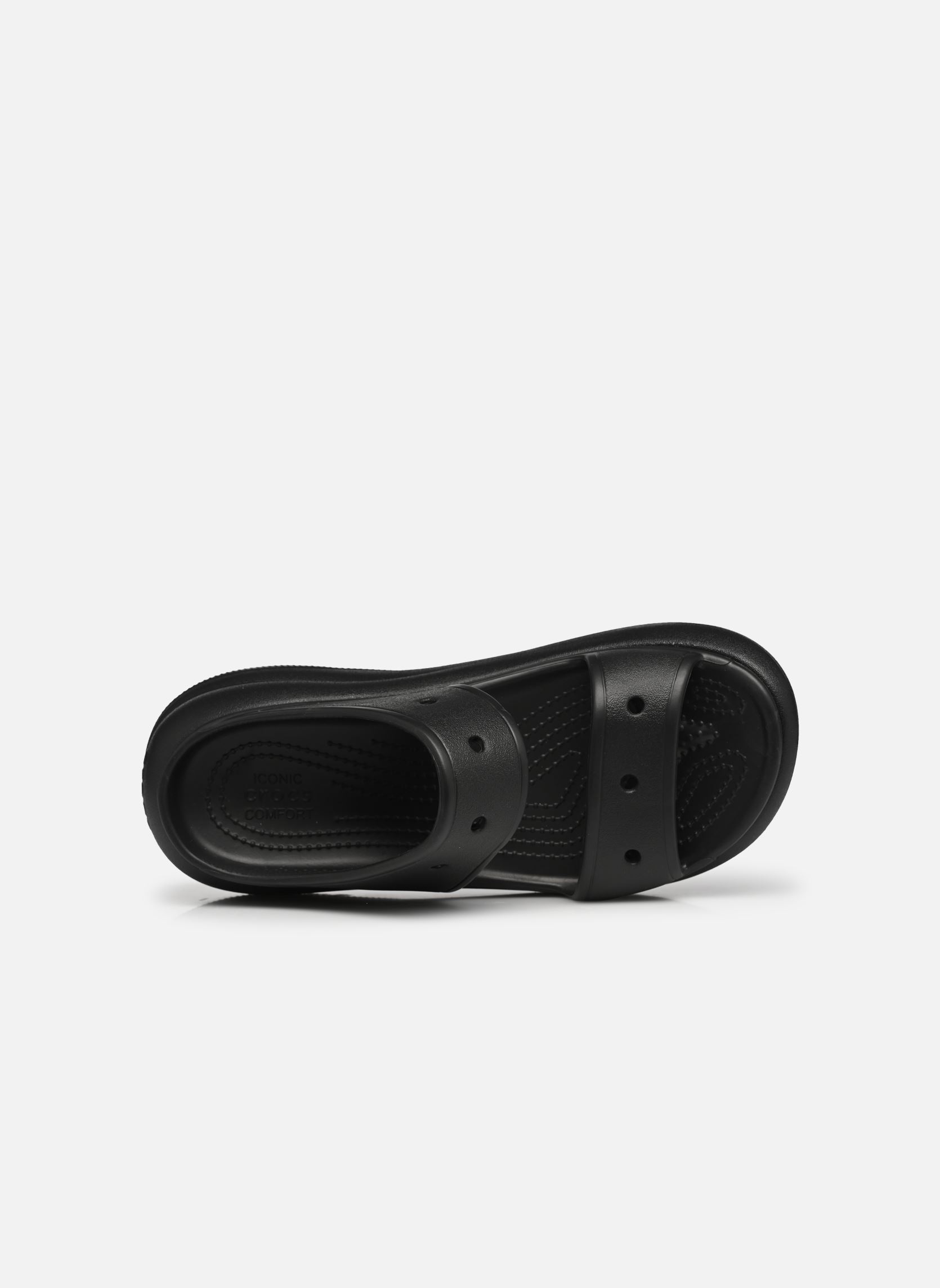 Mules Crush Sandal femme noir Crocs Mules Crush Sandal femme noir BLACK