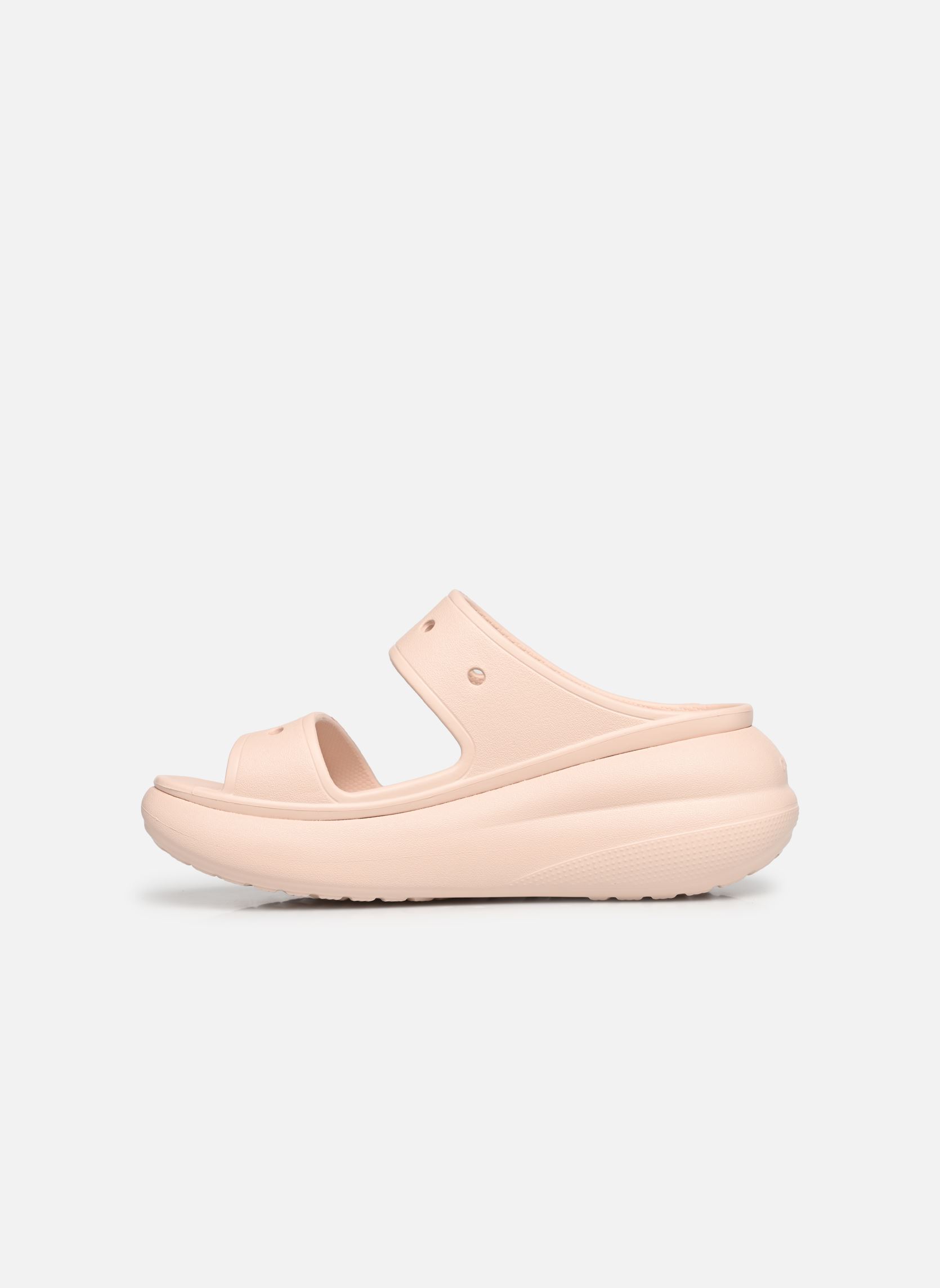 Pantoletten Crush Sandal damen rosa Crocs Pantoletten Crush Sandal damen rosa QUARTZ