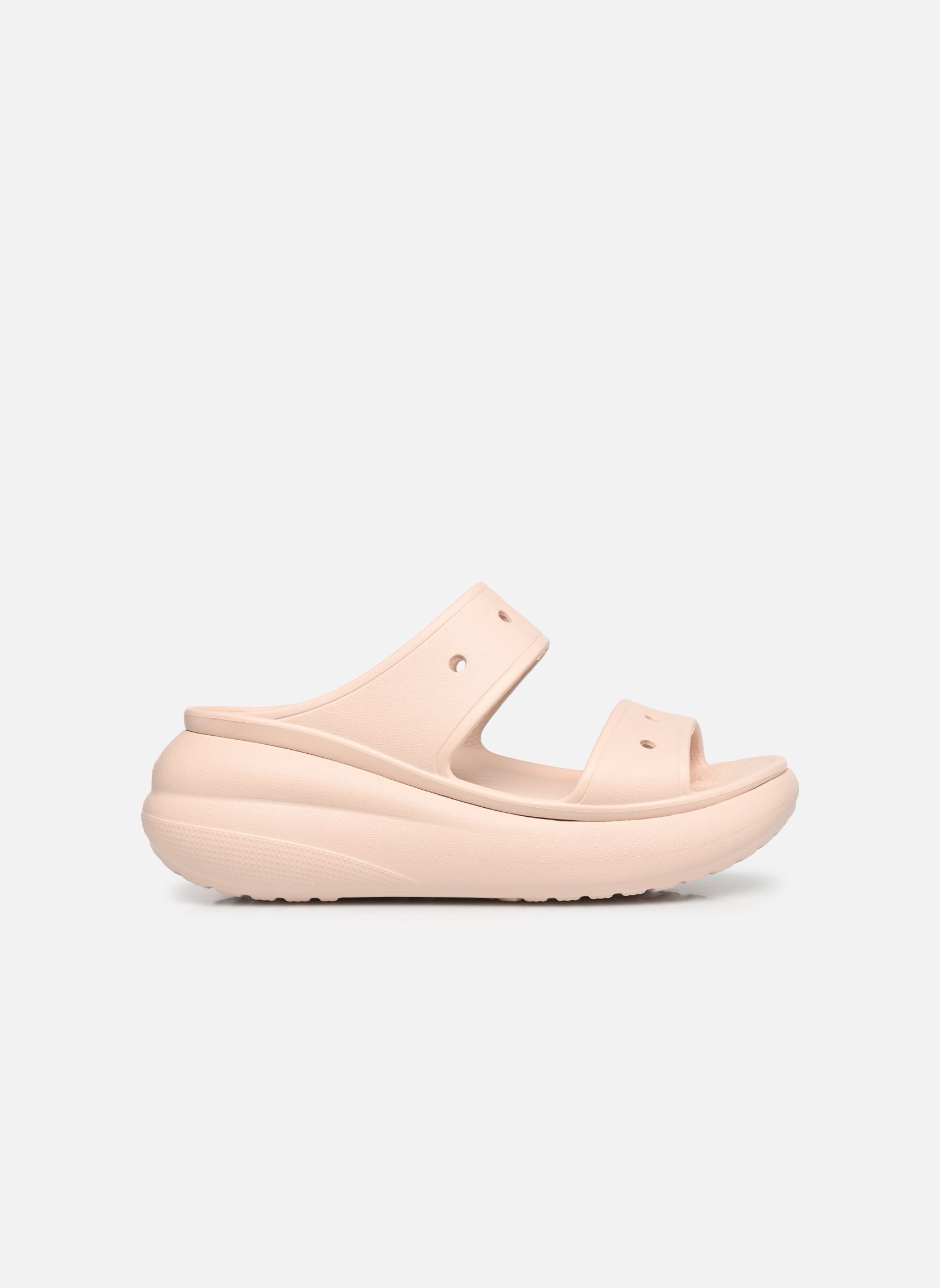 Pantoletten Crush Sandal damen rosa Crocs Pantoletten Crush Sandal damen rosa QUARTZ