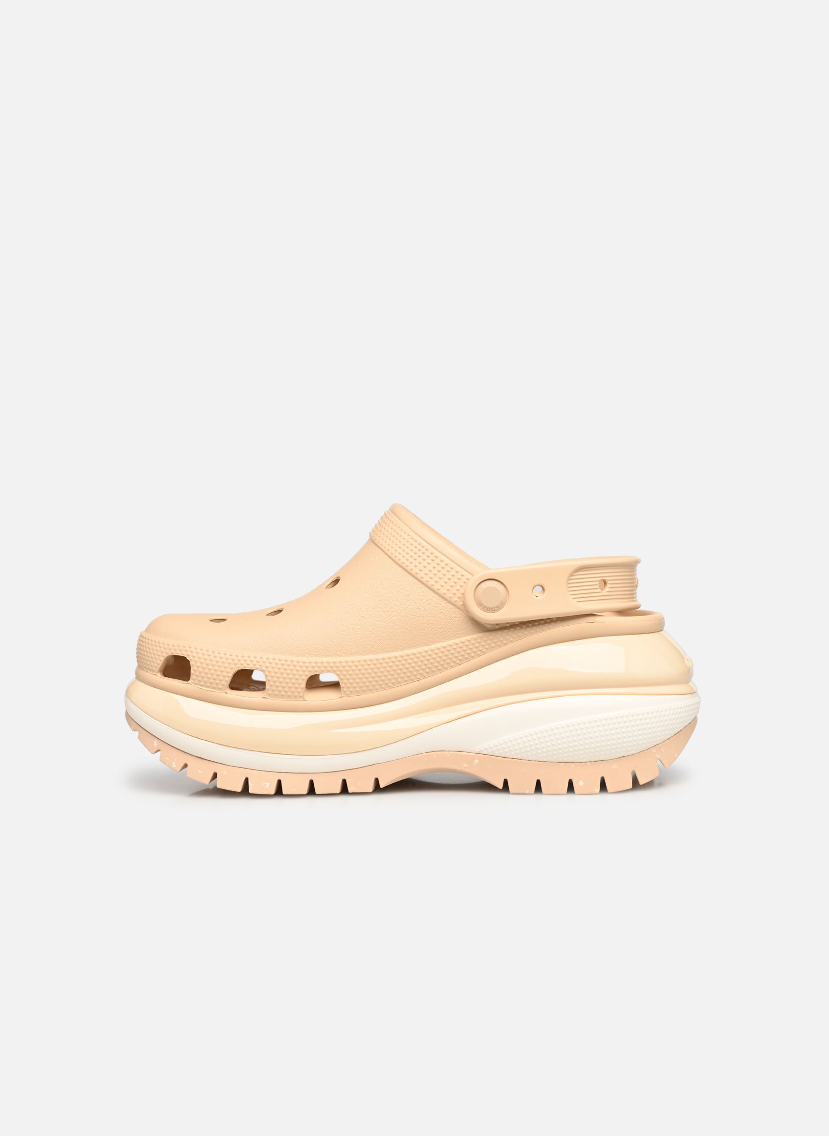 Pantoletten und Clogs Mega Crush Clog damen beige Crocs Pantoletten und Clogs Mega Crush Clog damen beige Shitake