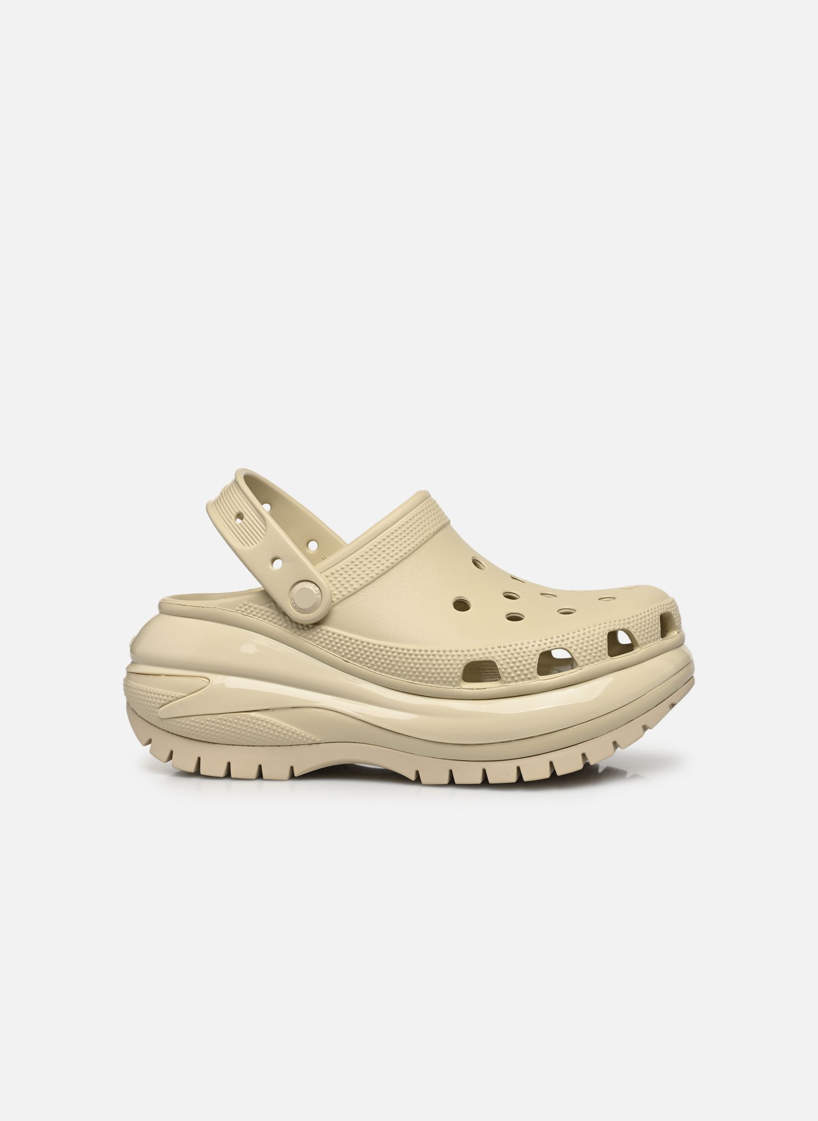 Pantoletten und Clogs Mega Crush Clog damen weiß Crocs Pantoletten und Clogs Mega Crush Clog damen weiß Bone