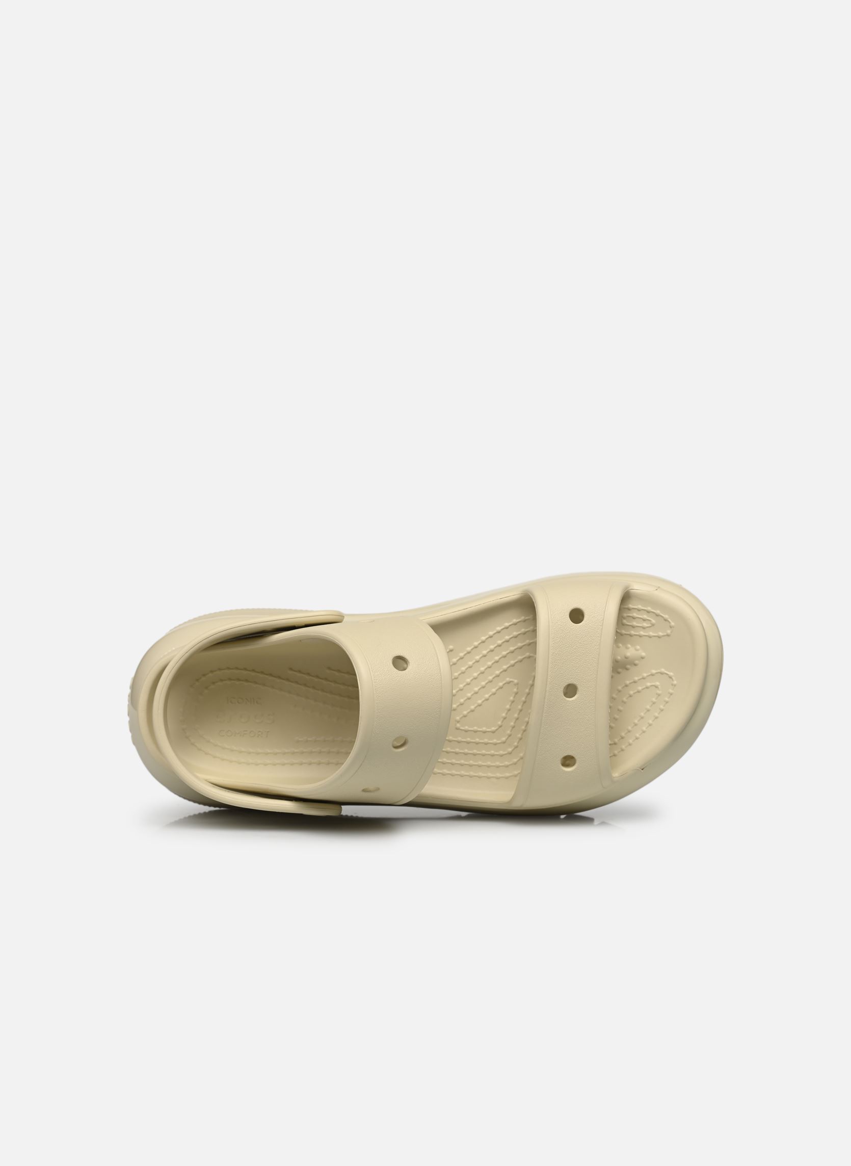 Sandalias y plataformas de cuña Mega Crush Sandal mujer blanco Crocs Sandalias y plataformas de cuña Mega Crush Sandal mujer blanco BONE
