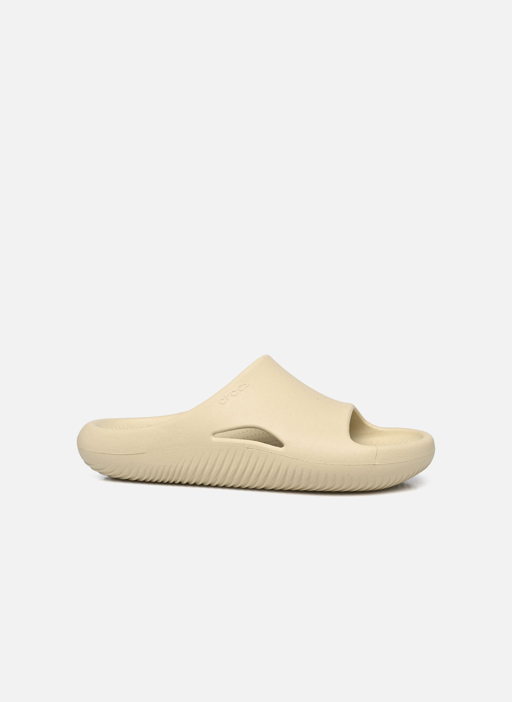 Mules et sabots Mellow Recovery Slide W femme blanc Crocs Mules et sabots Mellow Recovery Slide W femme blanc Bone