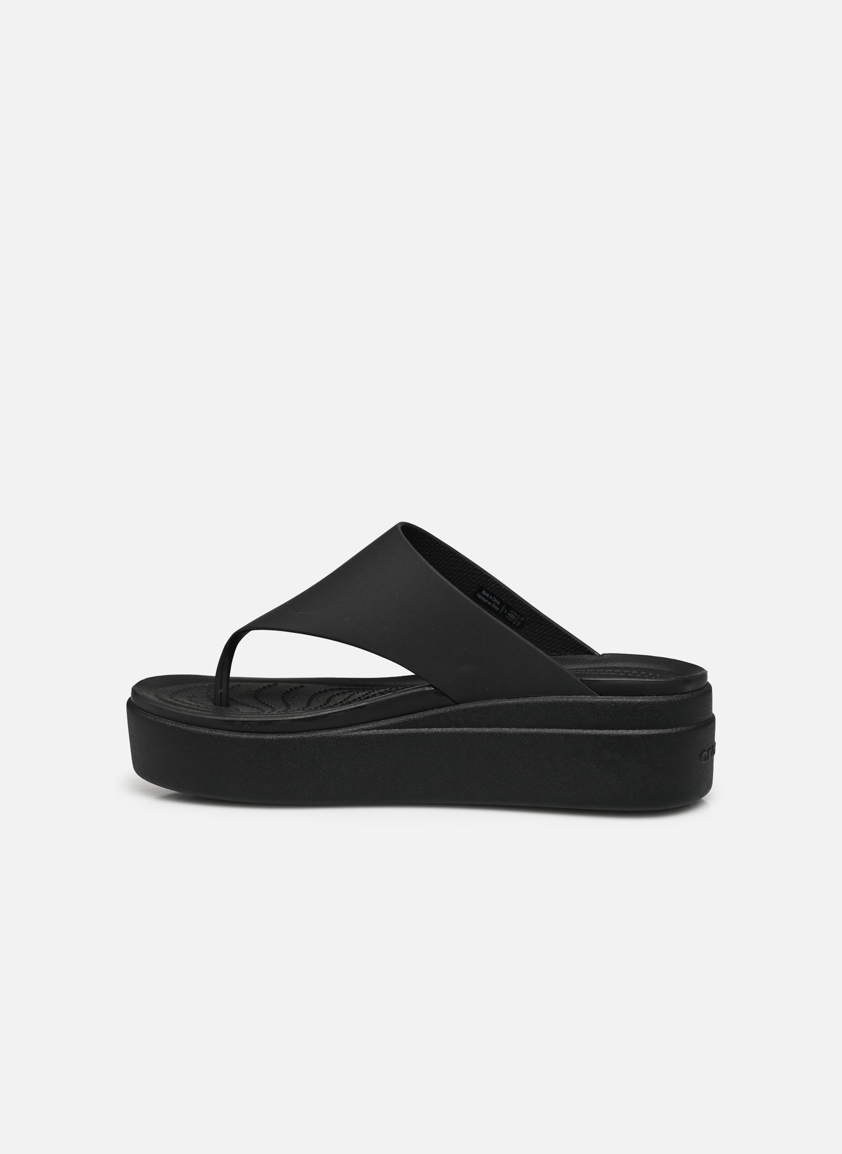 Sandales Brooklyn Flip W femme noir Crocs Sandales Brooklyn Flip W femme noir Black