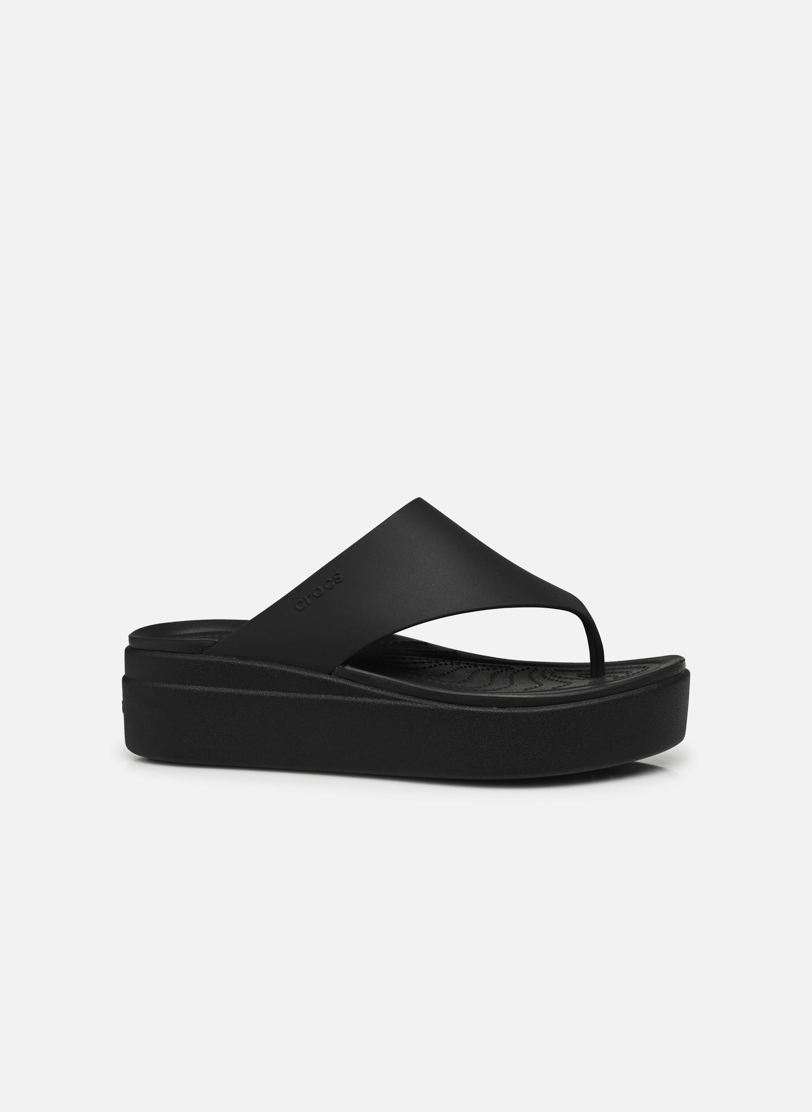 Sandales Brooklyn Flip W femme noir Crocs Sandales Brooklyn Flip W femme noir Black