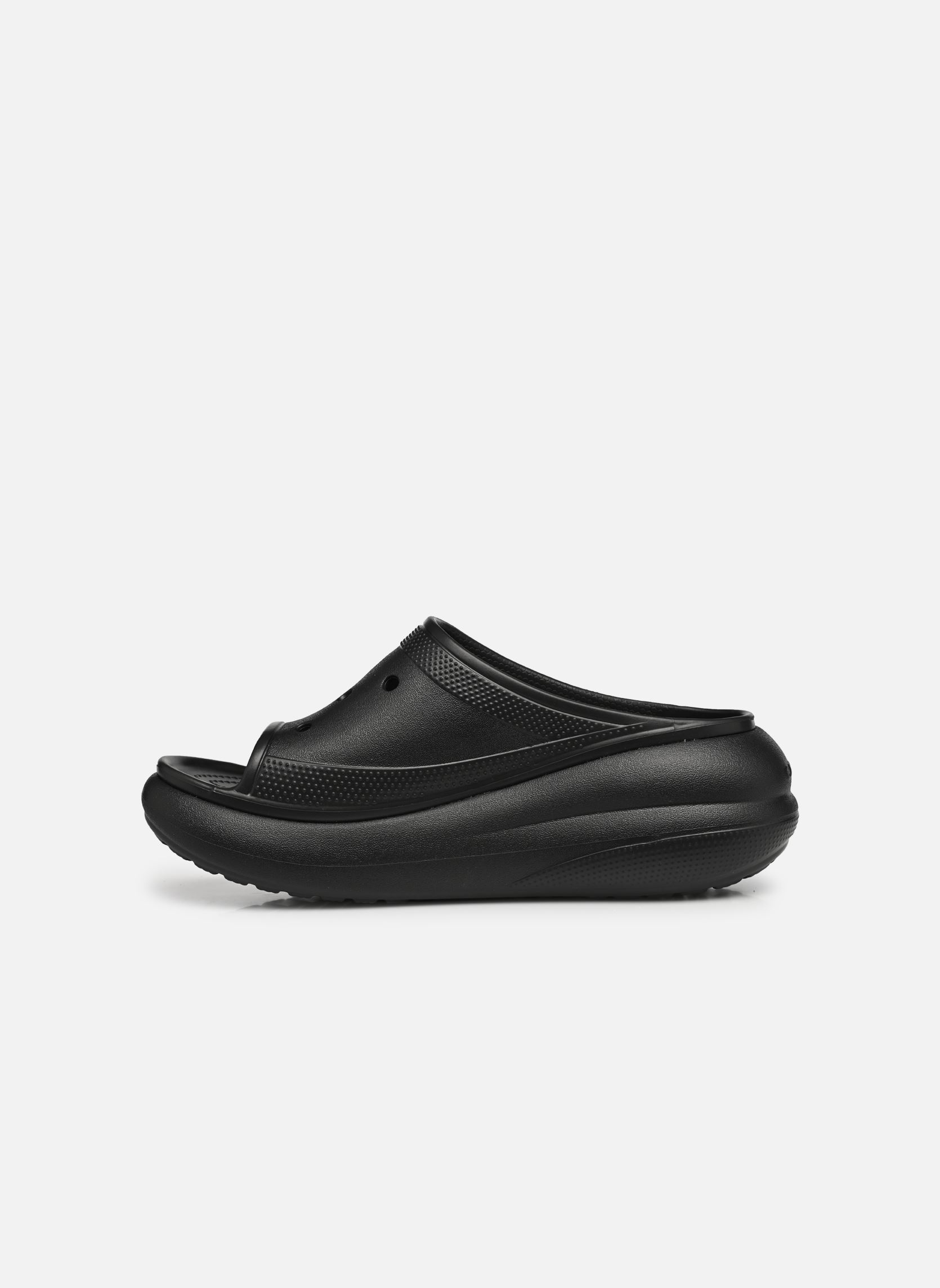 Pantoletten und Clogs Crush Slide W damen schwarz Crocs Pantoletten und Clogs Crush Slide W damen schwarz Black