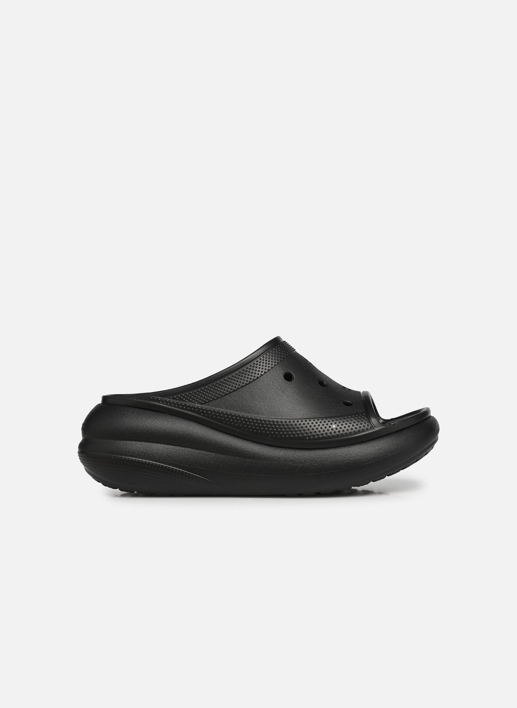Pantoletten und Clogs Crush Slide W damen schwarz Crocs Pantoletten und Clogs Crush Slide W damen schwarz Black