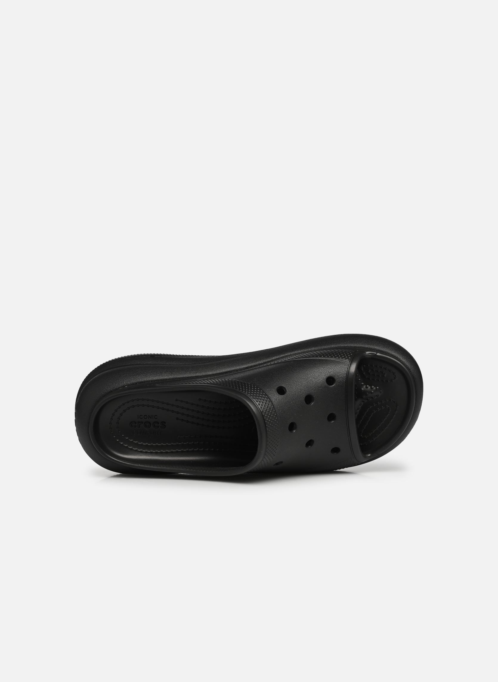Pantoletten und Clogs Crush Slide W damen schwarz Crocs Pantoletten und Clogs Crush Slide W damen schwarz Black