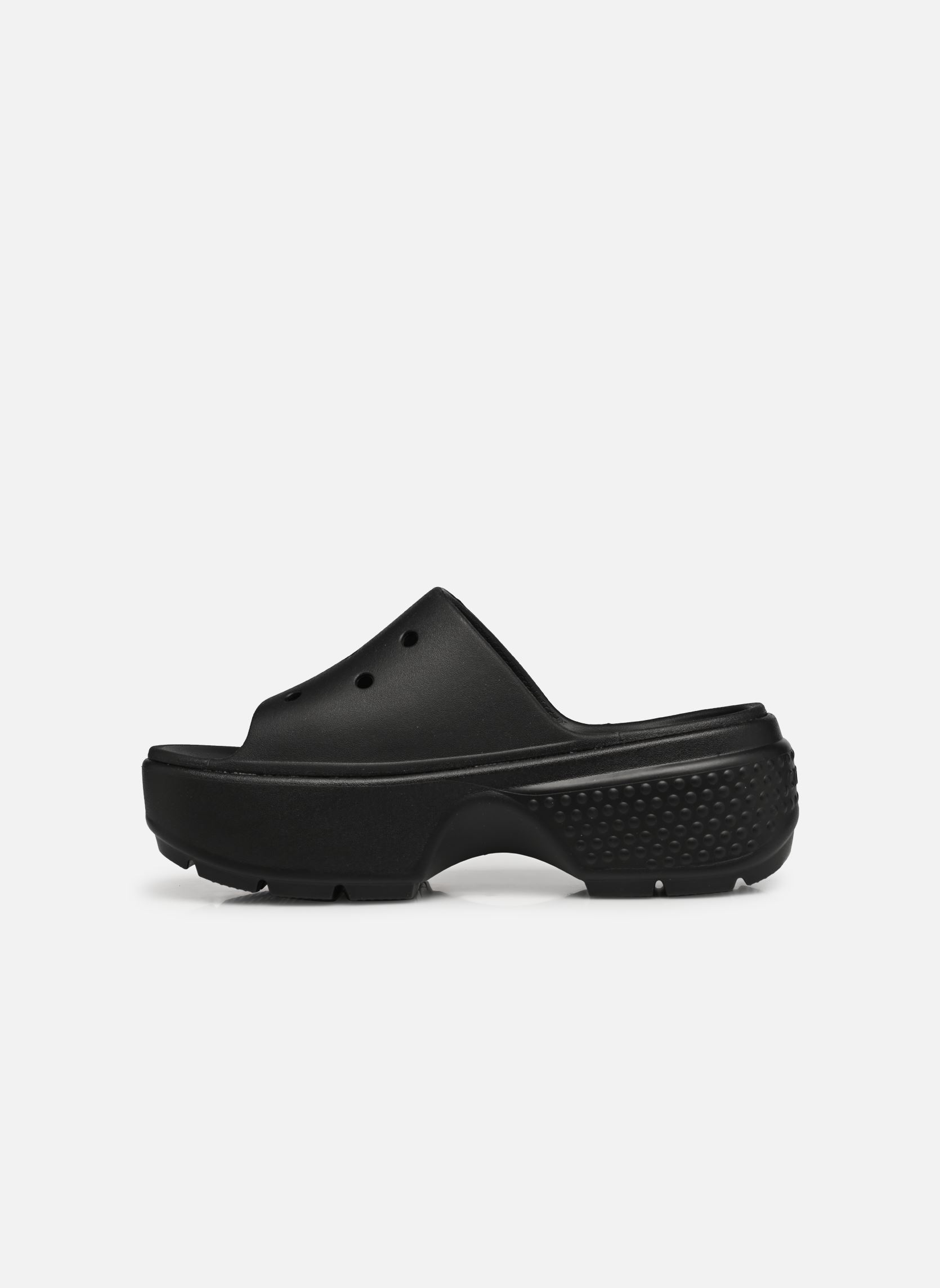 Pantoletten und Clogs Stomp Slide W damen schwarz Crocs Pantoletten und Clogs Stomp Slide W damen schwarz Black