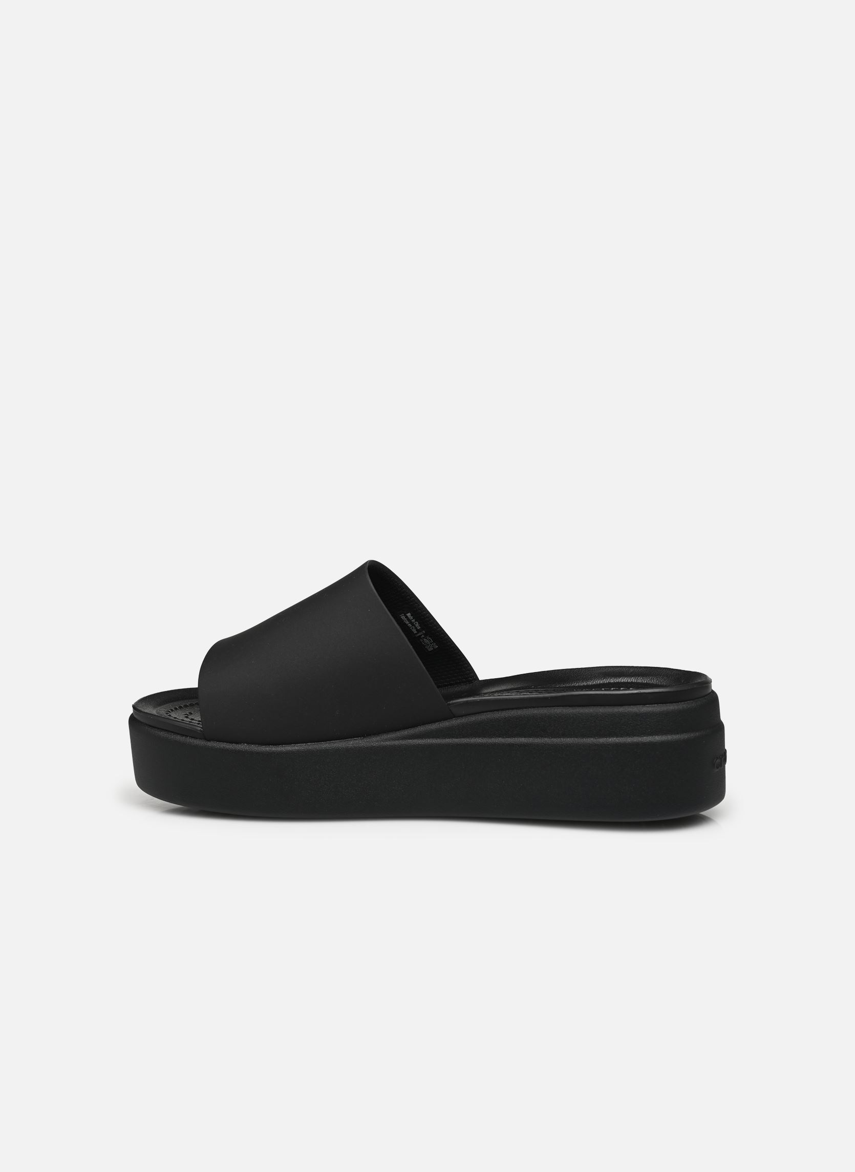 Muilen en klompen Brooklyn Slide dames zwart Crocs Muilen en klompen Brooklyn Slide dames zwart Black