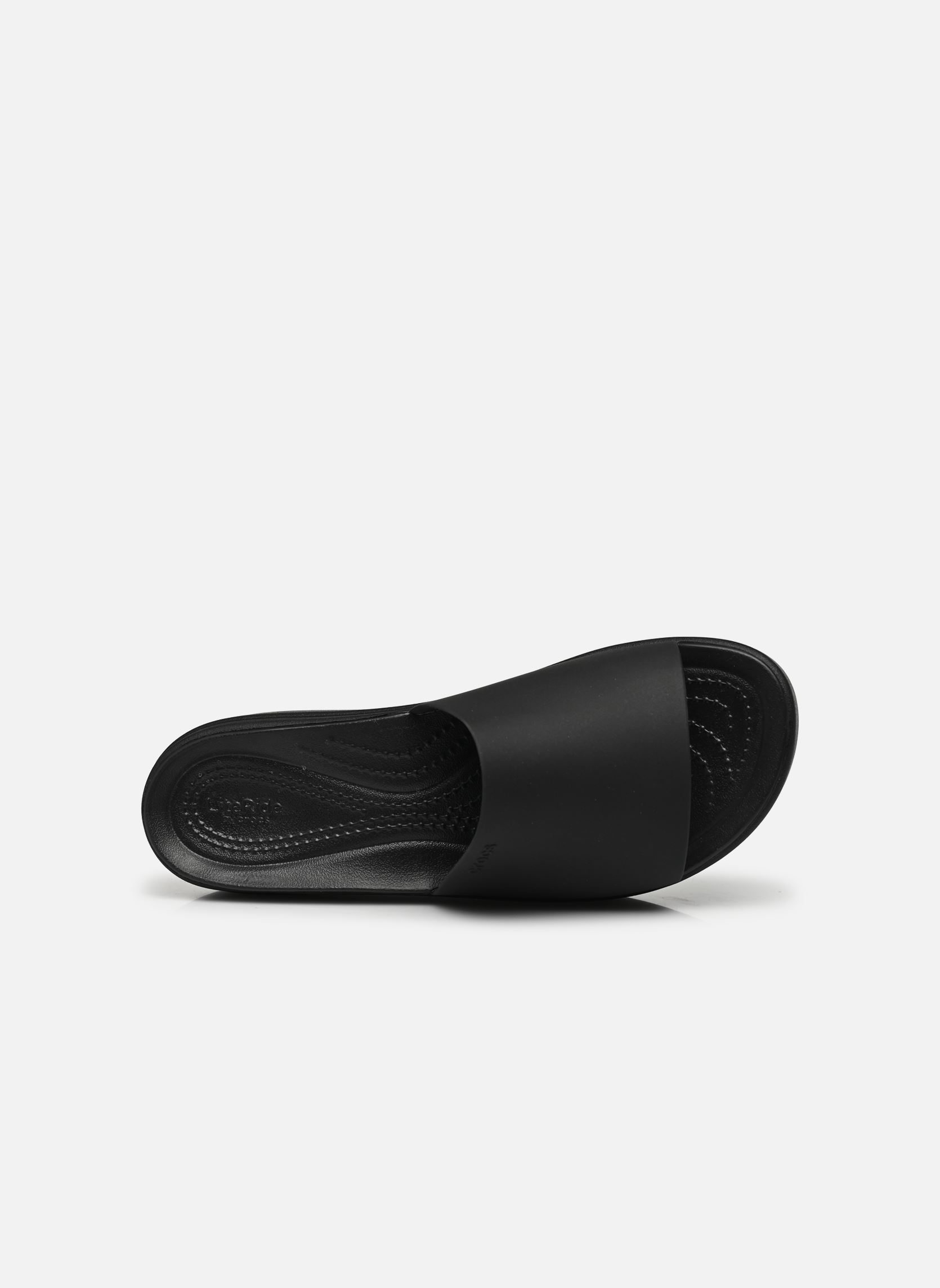 Muilen en klompen Brooklyn Slide dames zwart Crocs Muilen en klompen Brooklyn Slide dames zwart Black