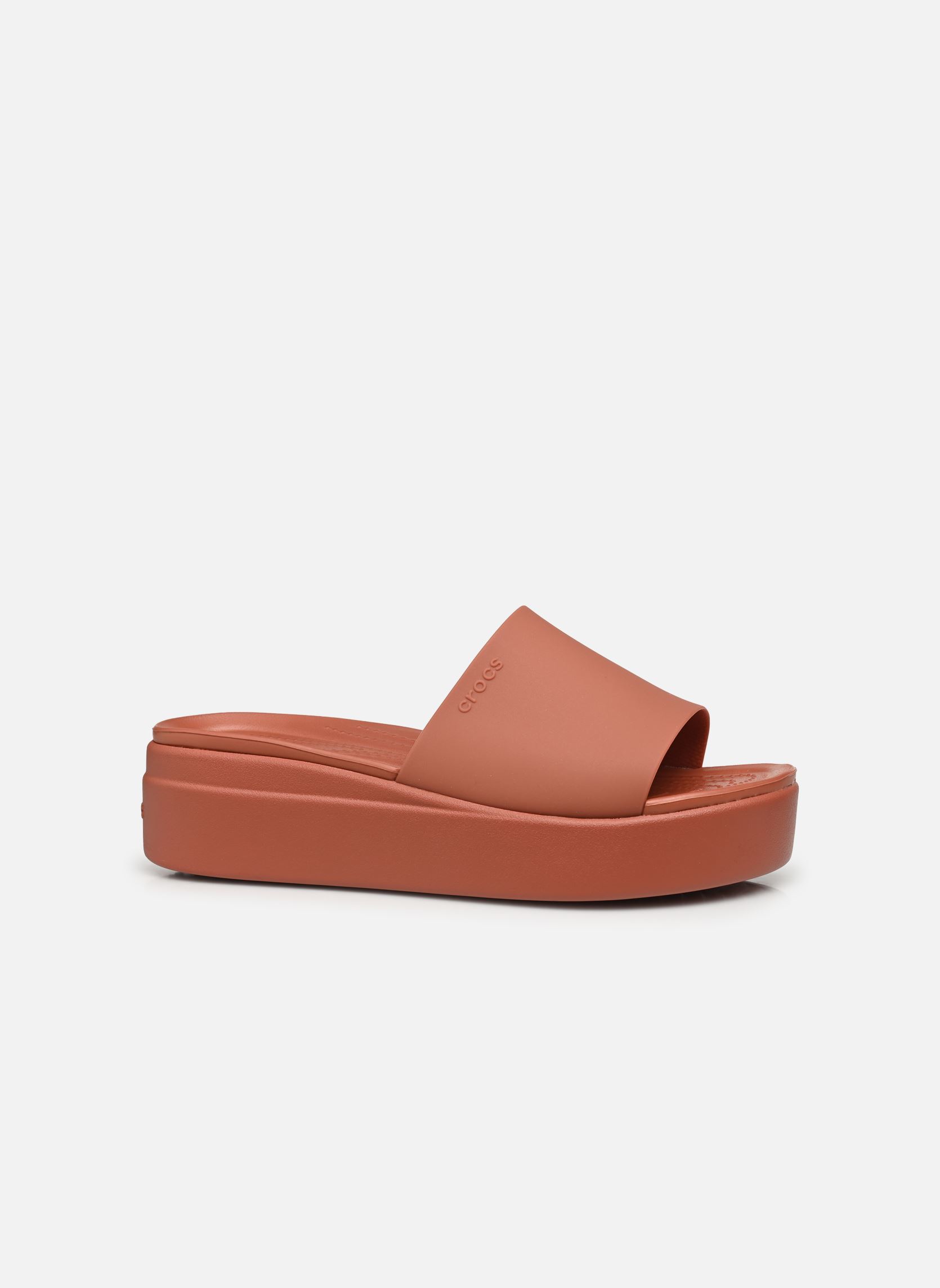 Pantoletten und Clogs Brooklyn Slide damen rosa Crocs Pantoletten und Clogs Brooklyn Slide damen rosa Spice
