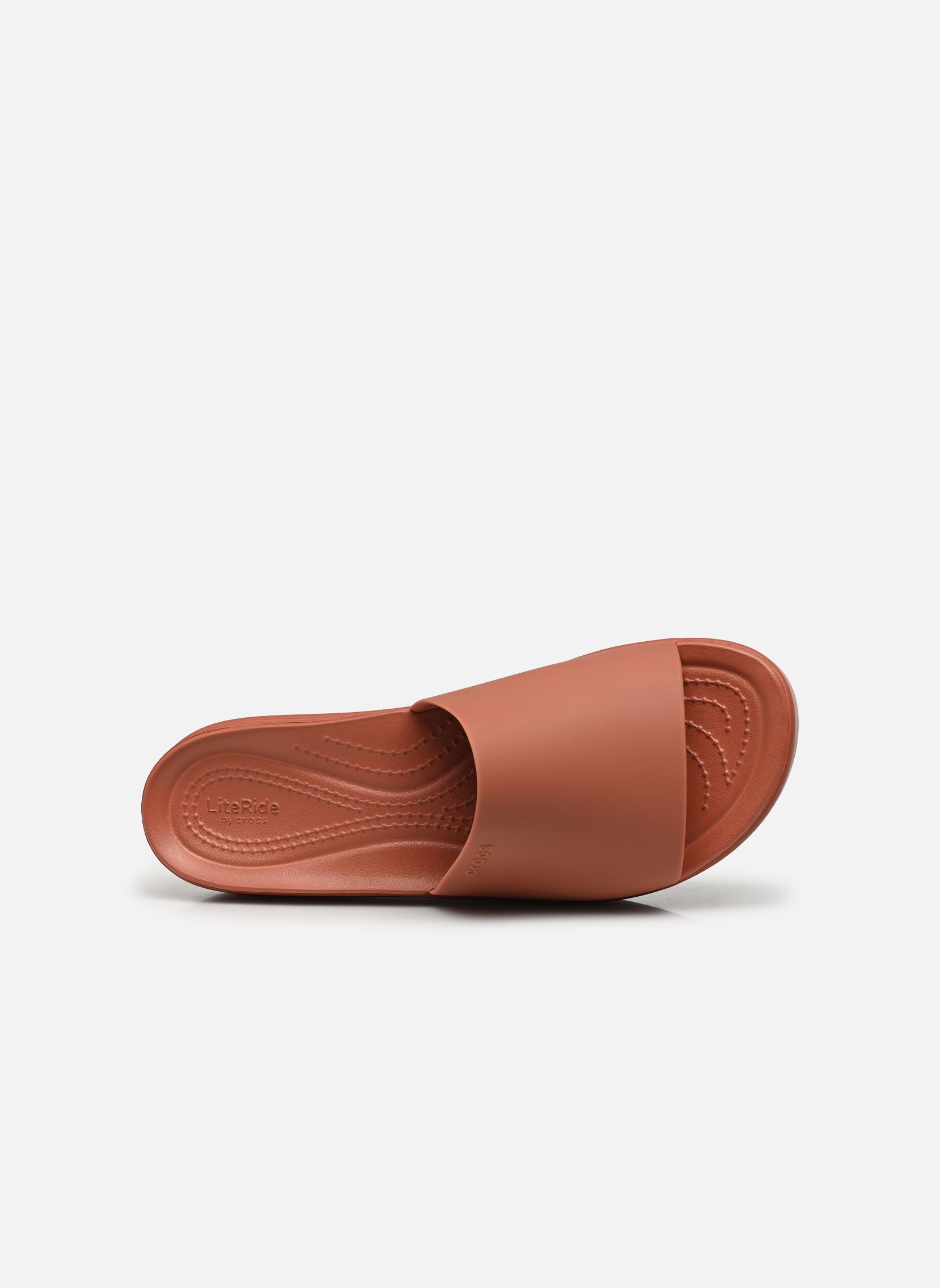 Pantoletten und Clogs Brooklyn Slide damen rosa Crocs Pantoletten und Clogs Brooklyn Slide damen rosa Spice