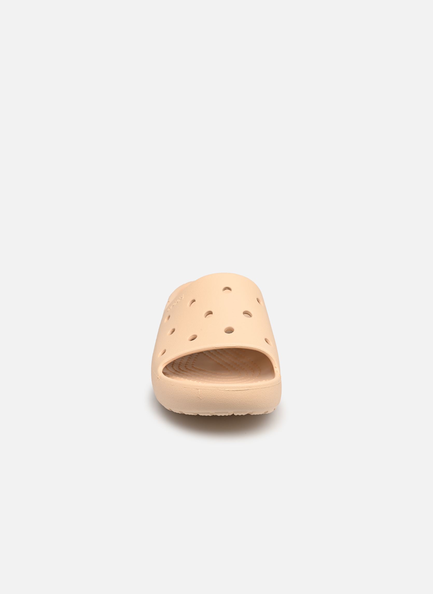 Mules et sabots Classic Slide v2 femme beige Crocs Mules et sabots Classic Slide v2 femme beige SHITAKE