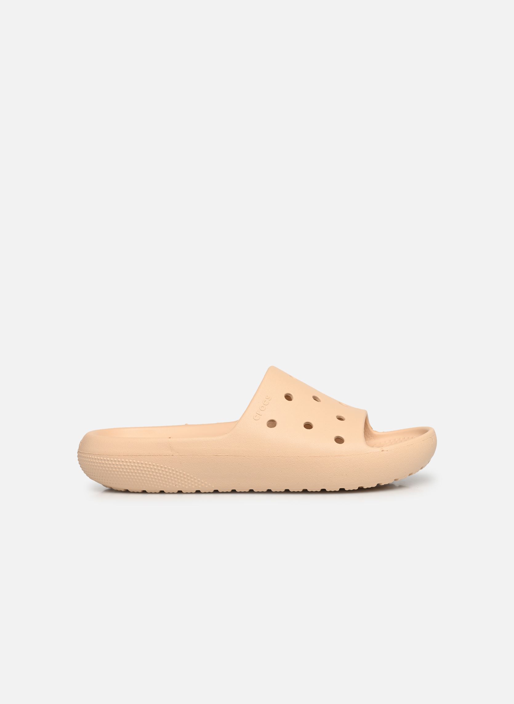 Mules et sabots Classic Slide v2 femme beige Crocs Mules et sabots Classic Slide v2 femme beige SHITAKE
