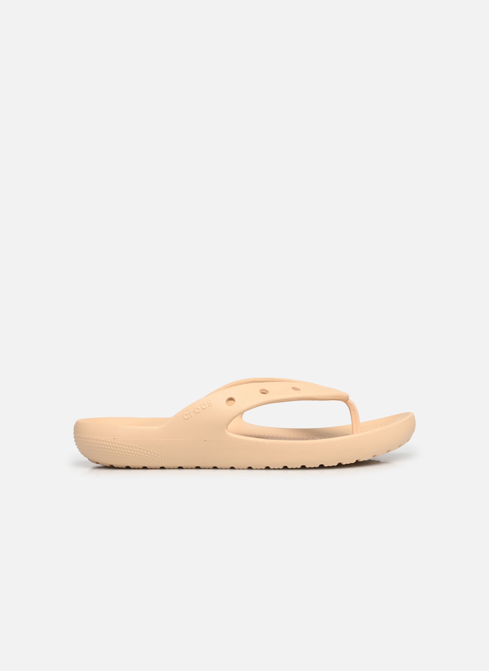 Flip-Flops Classic Flip v2 W damen beige Crocs Flip-Flops Classic Flip v2 W damen beige Shitake