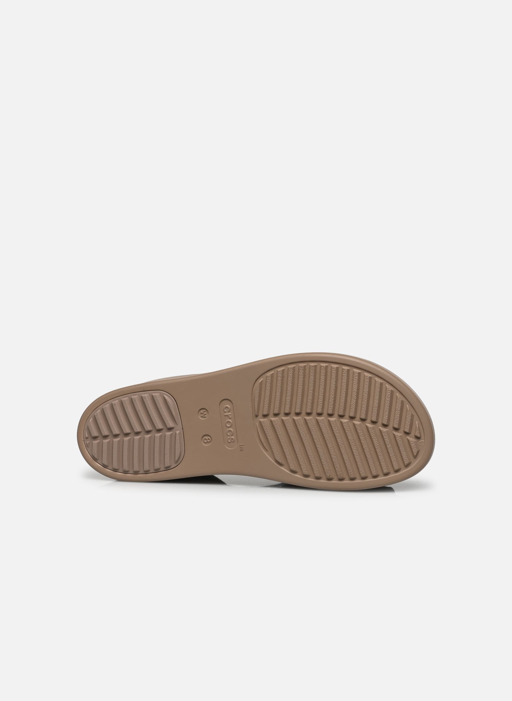 Sandales compensées et plateformes Brooklyn Ankle Strap Wedge femme noir Crocs Sandales compensées et plateformes Brooklyn Ankle Strap Wedge femme noir Black/Mushroom