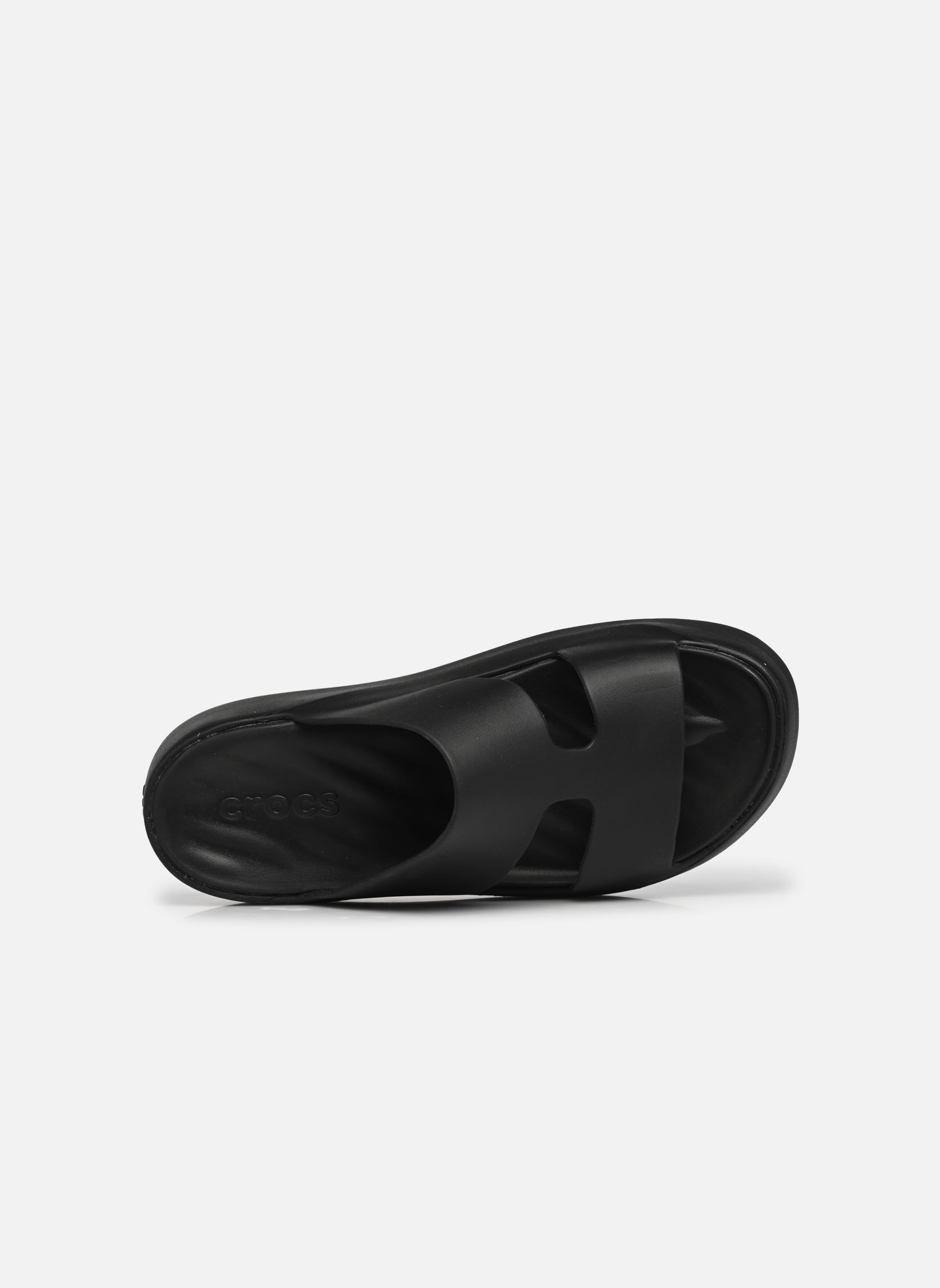 Mules et sabots Getaway Platform H-Strap femme noir Crocs Mules et sabots Getaway Platform H-Strap femme noir Black