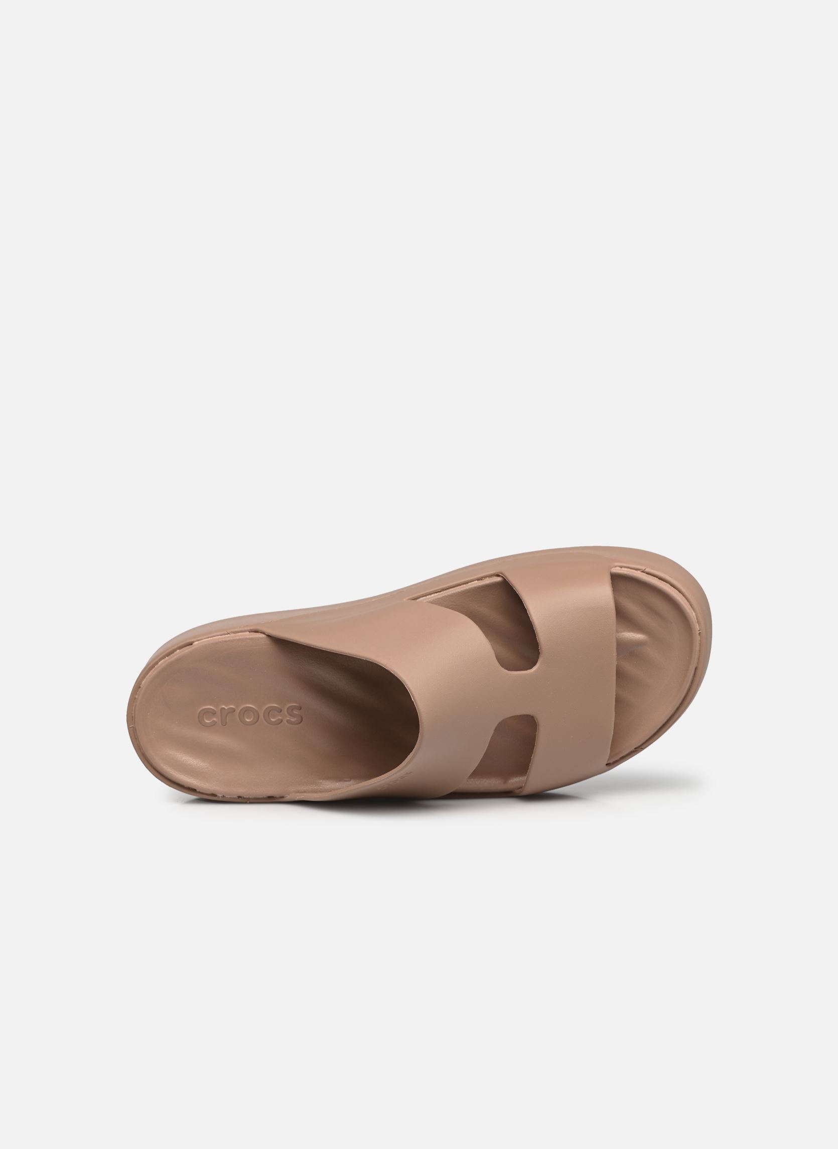 Mules et sabots Getaway Platform H-Strap femme marron Crocs Mules et sabots Getaway Platform H-Strap femme marron Latte