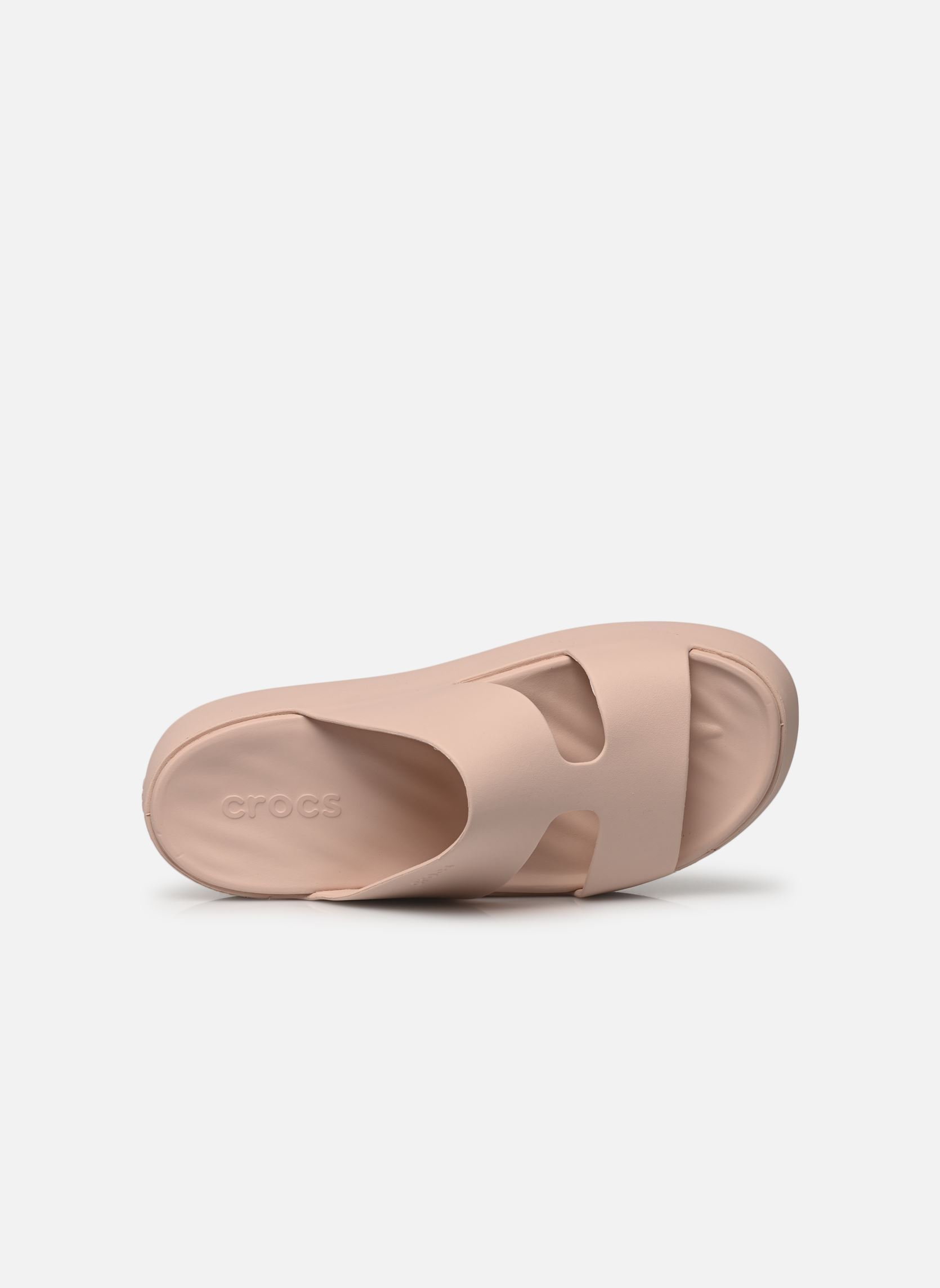Pantoletten und Clogs Getaway Platform H-Strap damen beige Crocs Pantoletten und Clogs Getaway Platform H-Strap damen beige Quartz