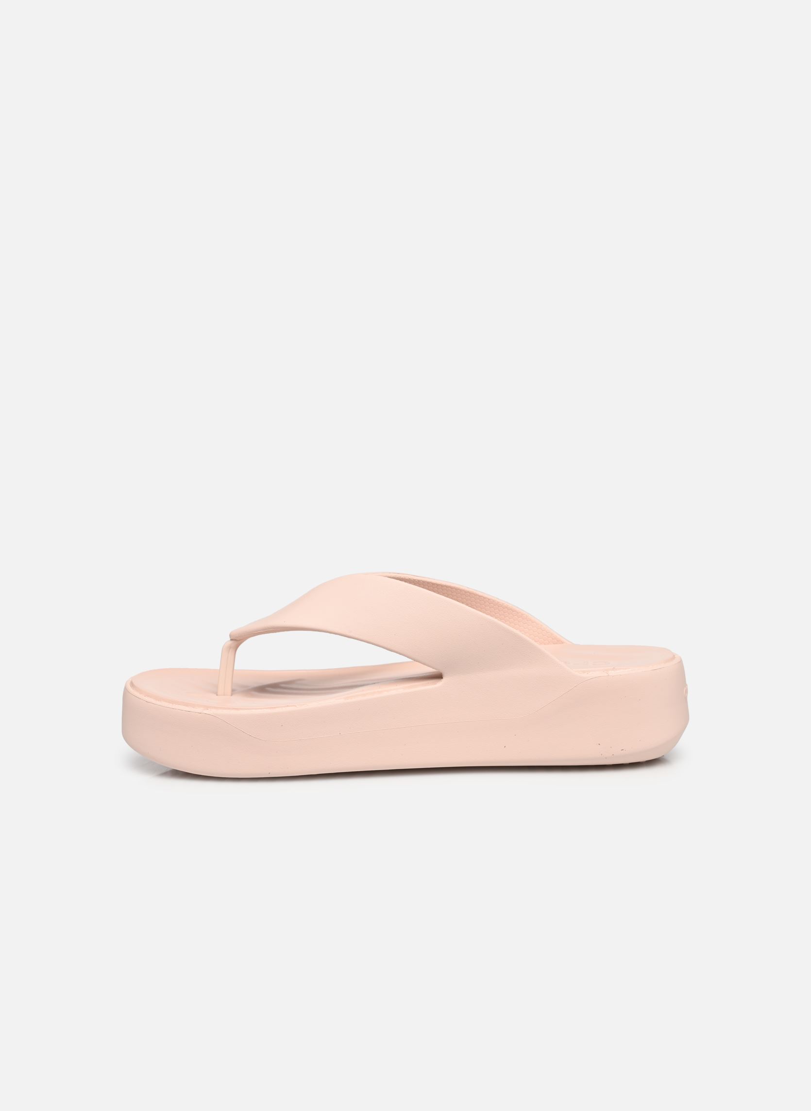 Slippers Getaway Platform Flip dames roze Crocs Slippers Getaway Platform Flip dames roze Quartz