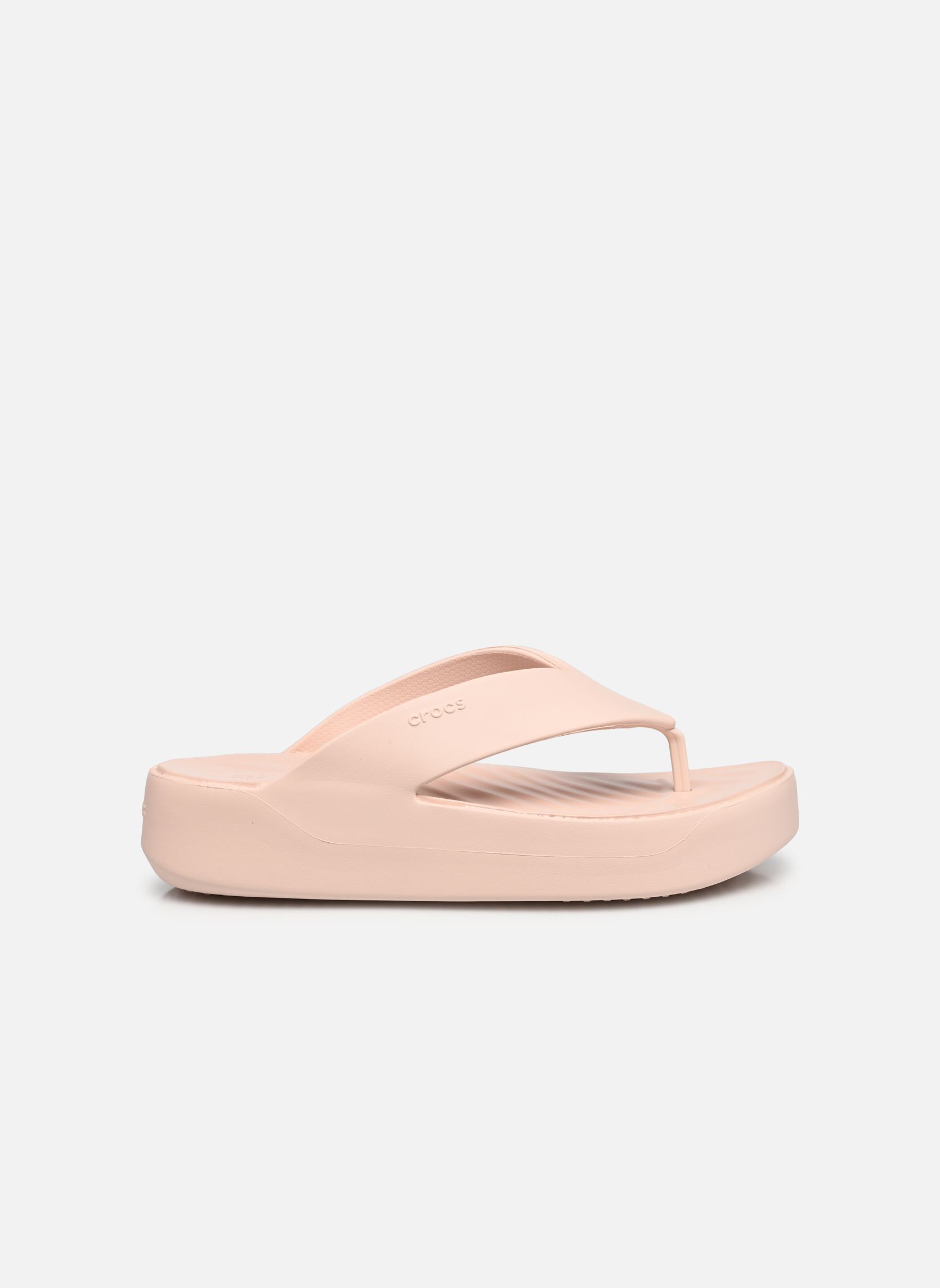 Slippers Getaway Platform Flip dames roze Crocs Slippers Getaway Platform Flip dames roze Quartz