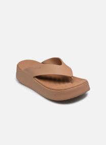 Slippers Getaway Platform Flip dames bruin