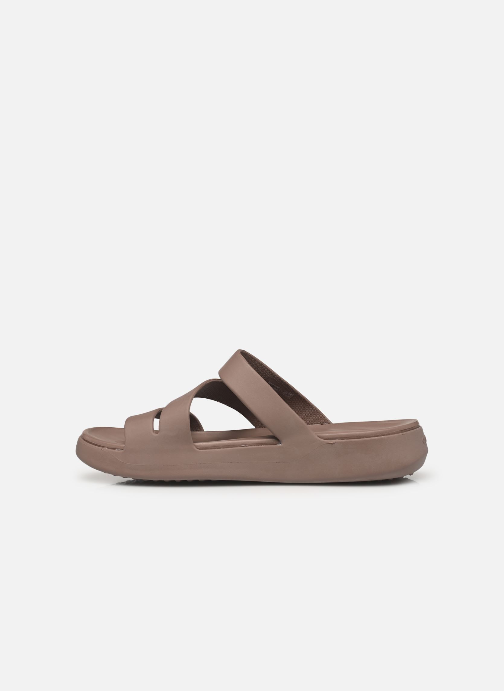 Mules et sabots Getaway Strappy femme marron Crocs Mules et sabots Getaway Strappy femme marron Truffle