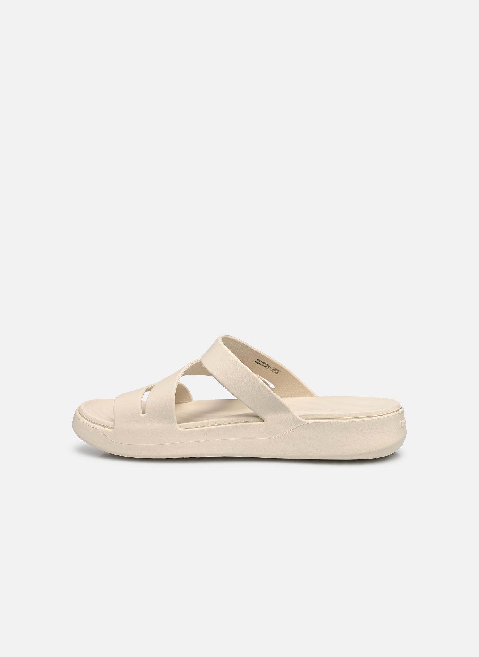 Mules et sabots Getaway Strappy femme beige Crocs Mules et sabots Getaway Strappy femme beige Stucco