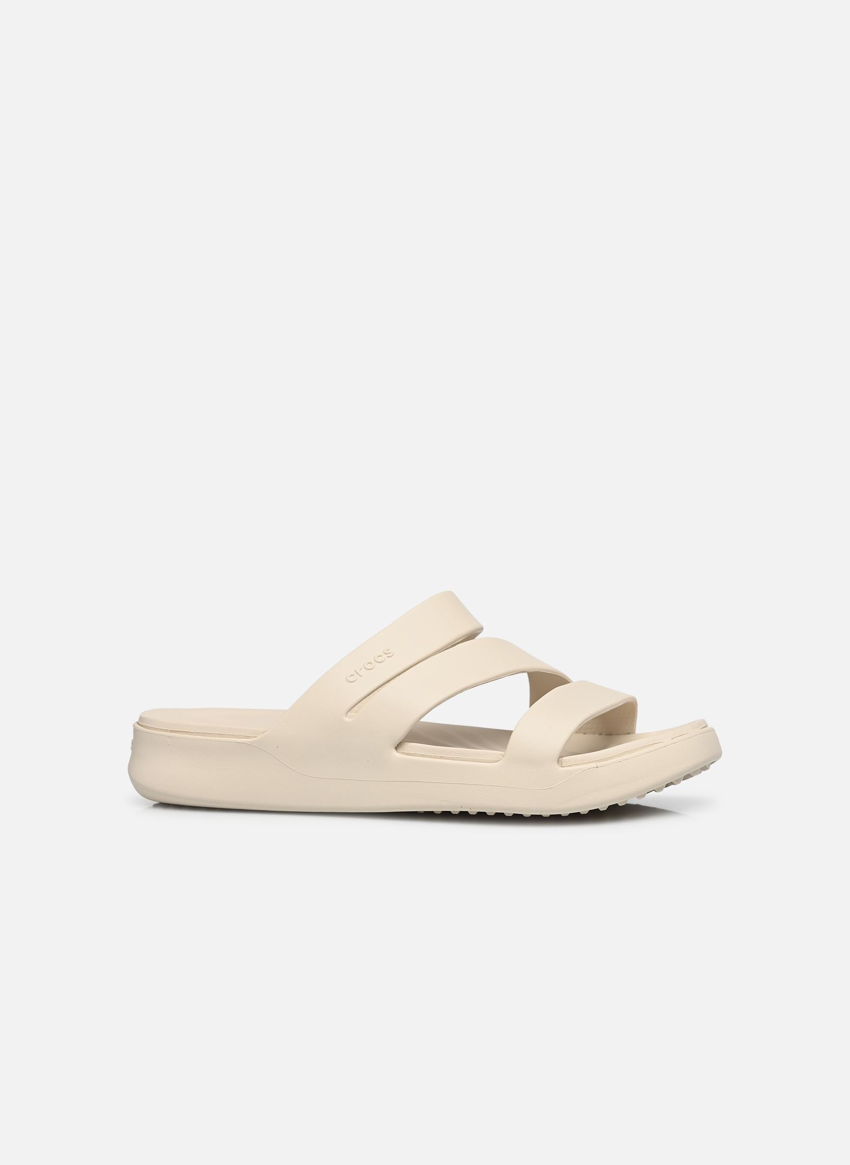Mules et sabots Getaway Strappy femme beige Crocs Mules et sabots Getaway Strappy femme beige Stucco