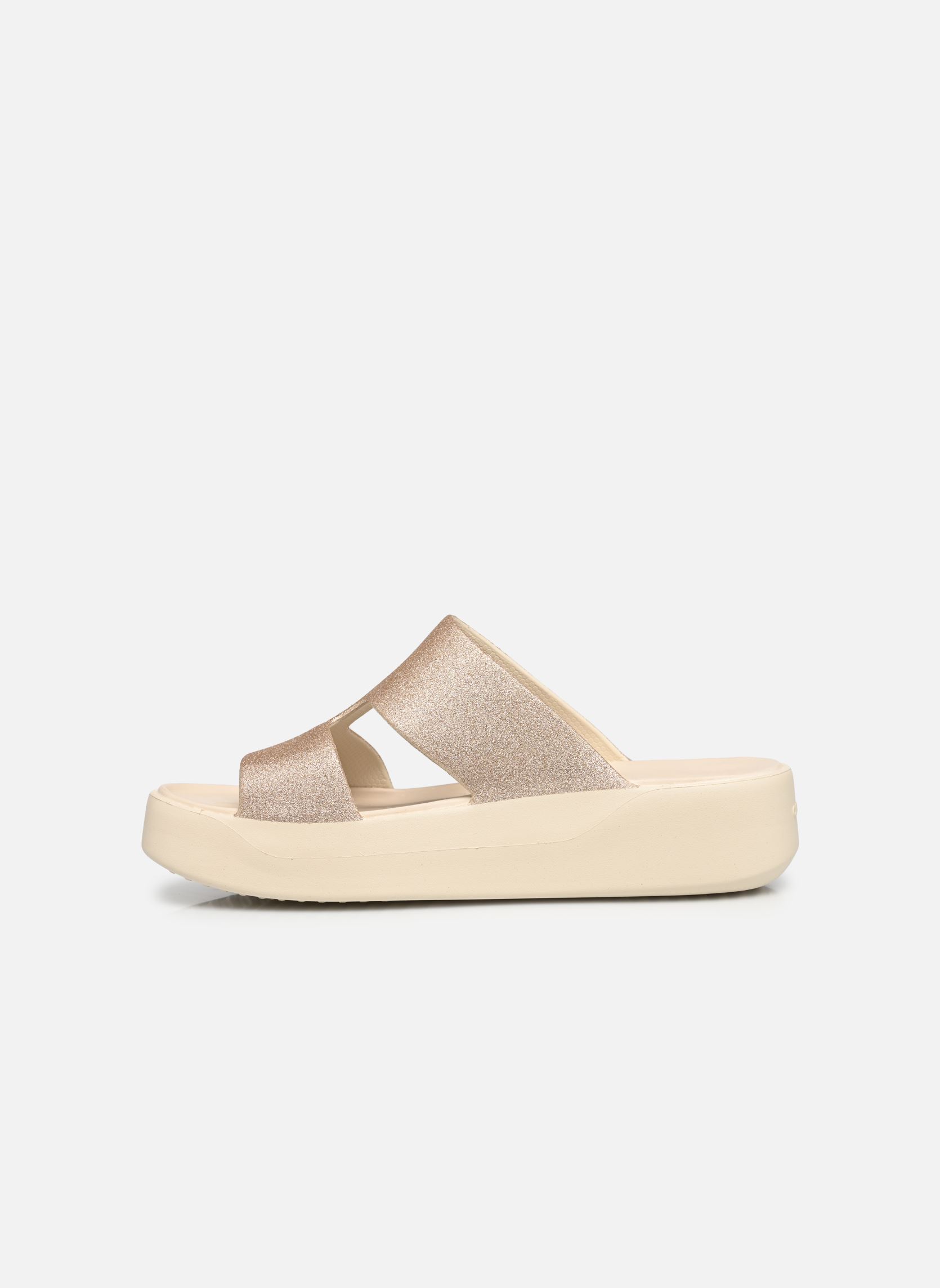 Mules et sabots Getaway Platform Glitter H-Strap femme or et bronze Crocs Mules et sabots Getaway Platform Glitter H-Strap femme or et bronze Stucco
