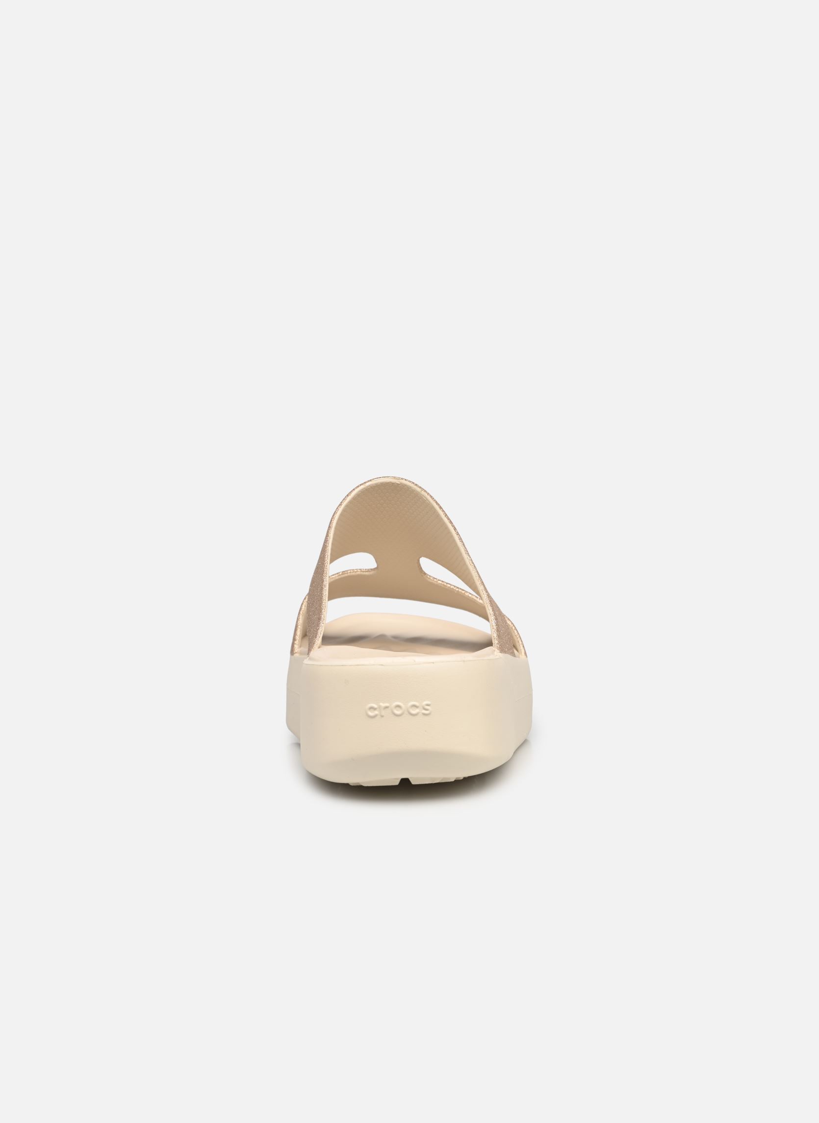 Mules et sabots Getaway Platform Glitter H-Strap femme or et bronze Crocs Mules et sabots Getaway Platform Glitter H-Strap femme or et bronze Stucco