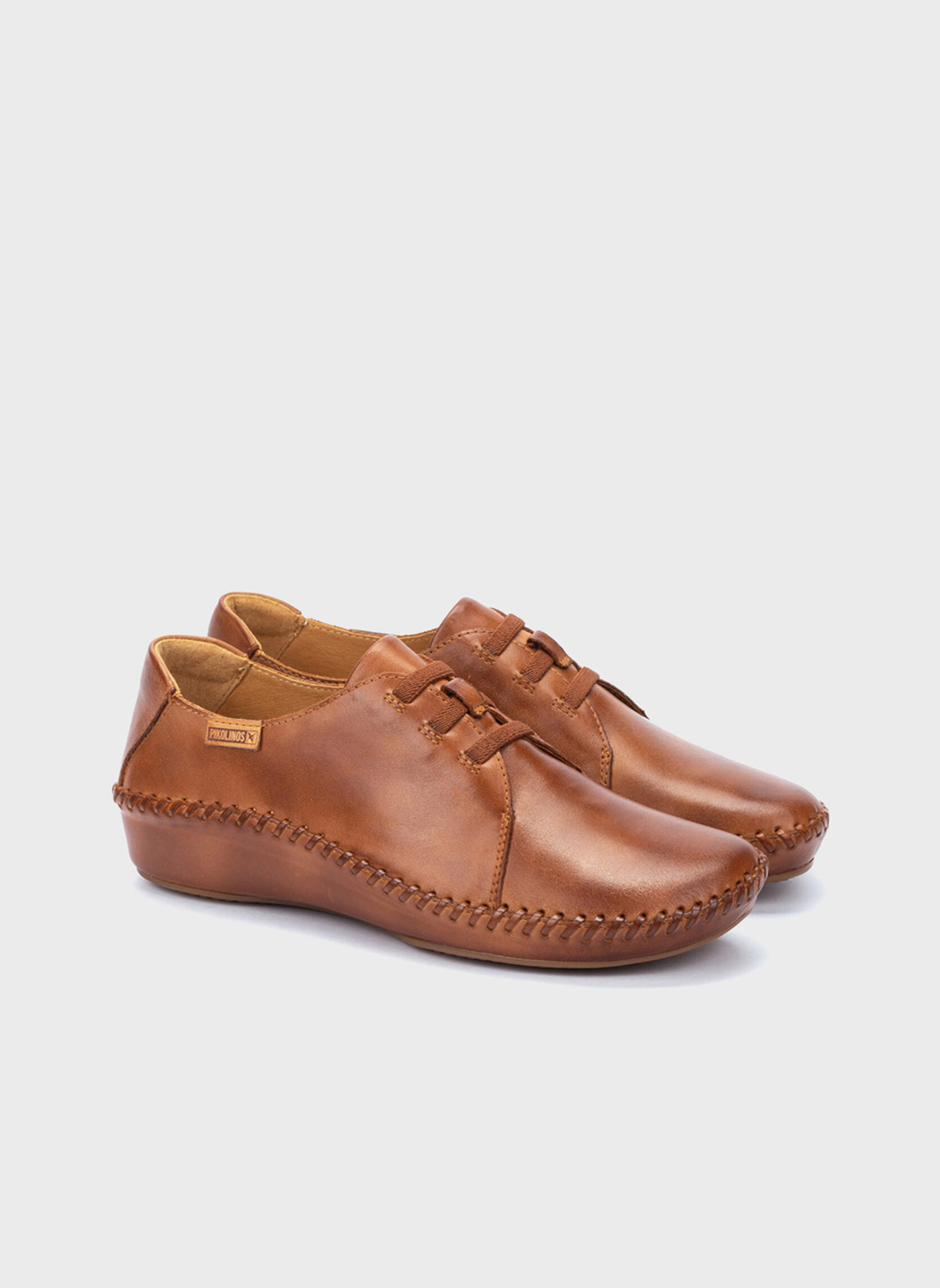 Derbies P. VALLARTA femme marron Pikolinos Derbies P. VALLARTA femme marron Cognac