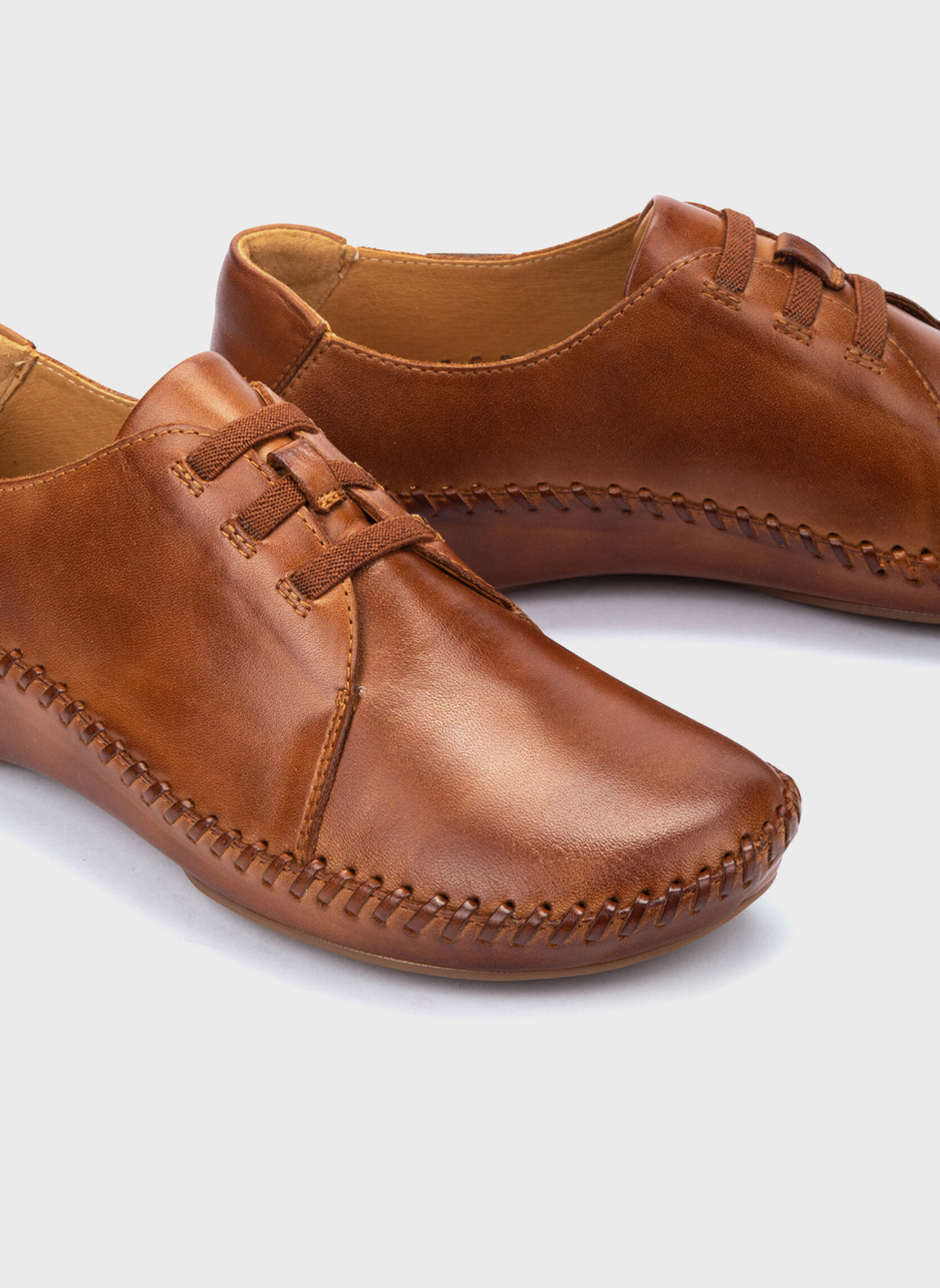 Derbies P. VALLARTA femme marron Pikolinos Derbies P. VALLARTA femme marron Cognac