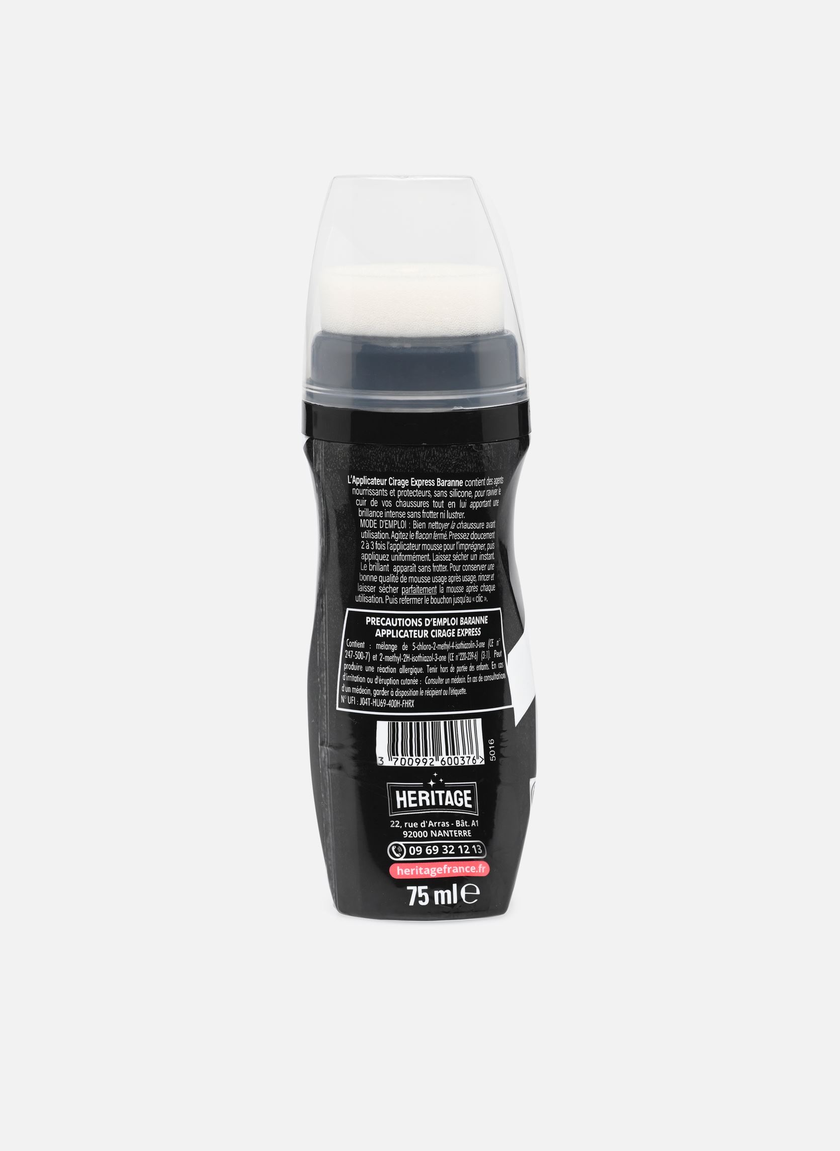 Schuhepflegeprodukte Applicateur cirage express schwarz Baranne Schuhepflegeprodukte Applicateur cirage express schwarz Noir