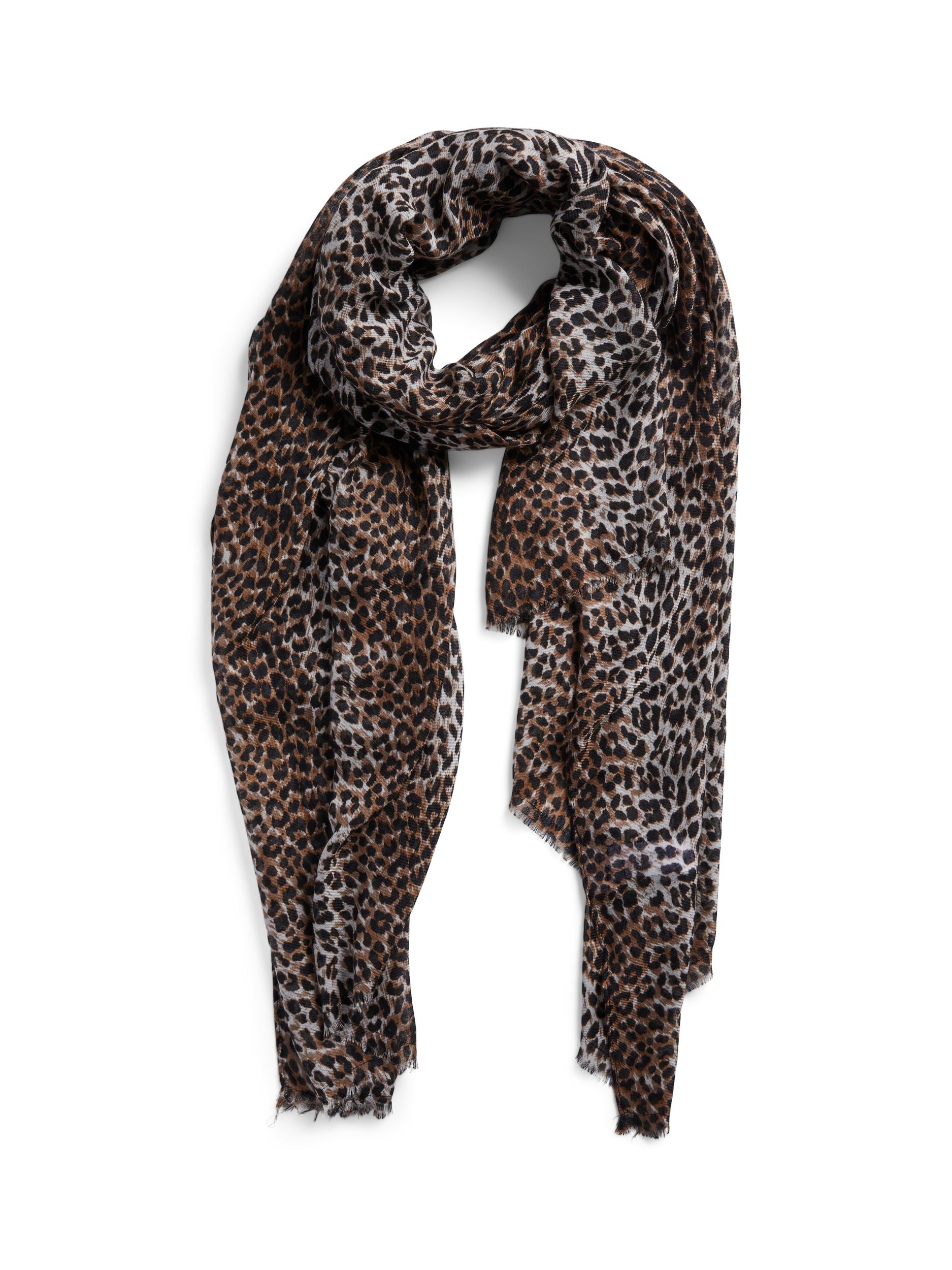 Bufandas Pcelfrida Long Scarf Fc mujer negro Pieces Bufandas Pcelfrida Long Scarf Fc mujer negro Black brown