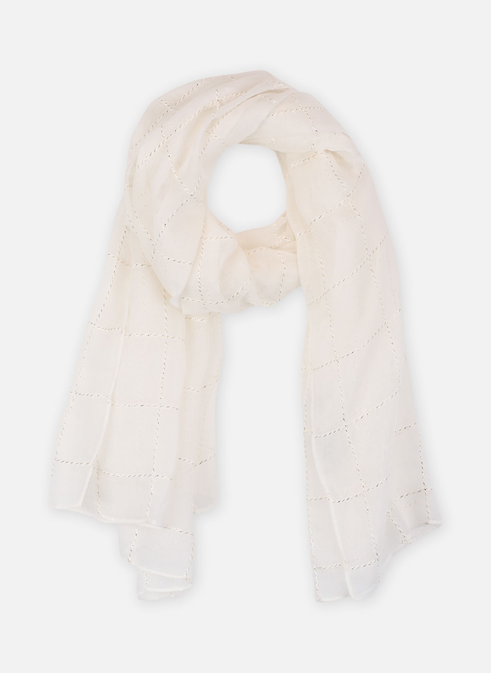 Sciarpe Pcmisello Lurex Long Scarf Fc Bc donna beige Pieces Sciarpe Pcmisello Lurex Long Scarf Fc Bc donna beige Birch