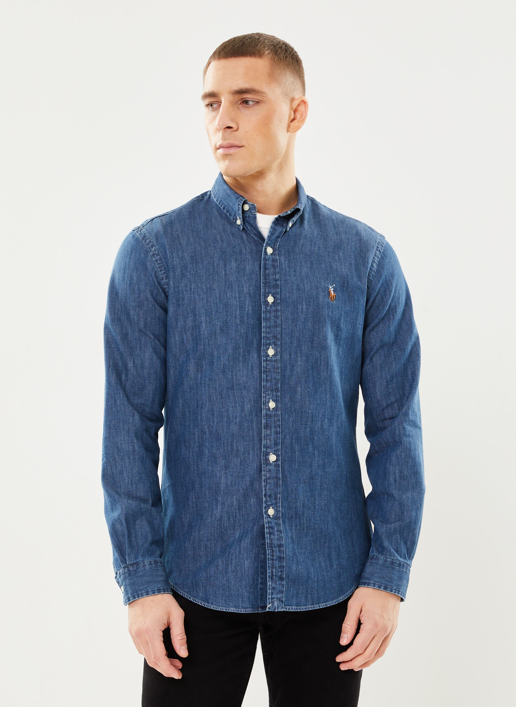 Chemise Polo Ralph Lauren LONG SLEEVE SPORT SHIRT EU - vue 10