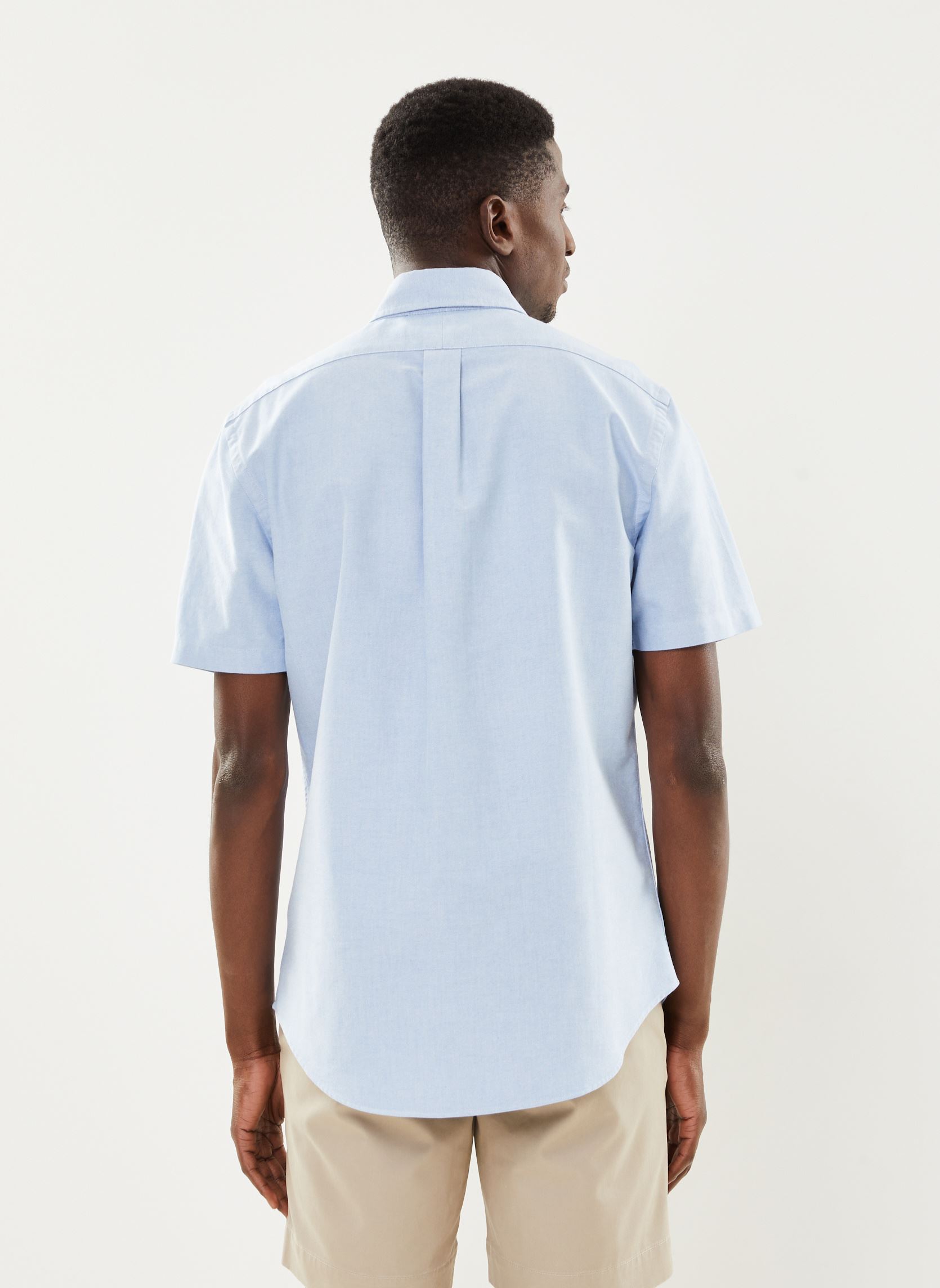 Chemises Chemise Oxford Ajustée 710850782 homme bleu Polo Ralph Lauren Chemises Chemise Oxford Ajustée 710850782 homme bleu BSR BLUE