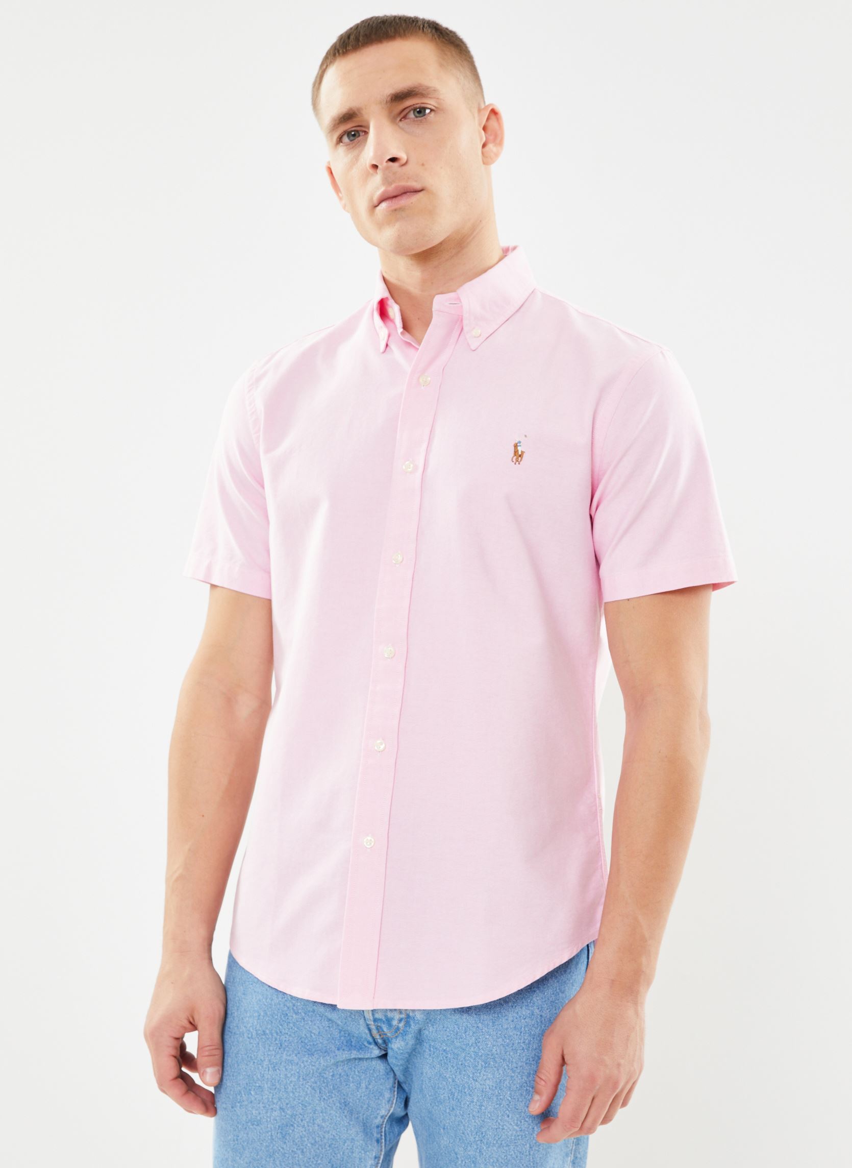 Vêtements Polo Ralph Lauren Chemise Oxford Ajustée 710850782 pour Accessoires Vêtements Polo Ralph Lauren Chemise Oxford Ajustée 710850782 pour Accessoires