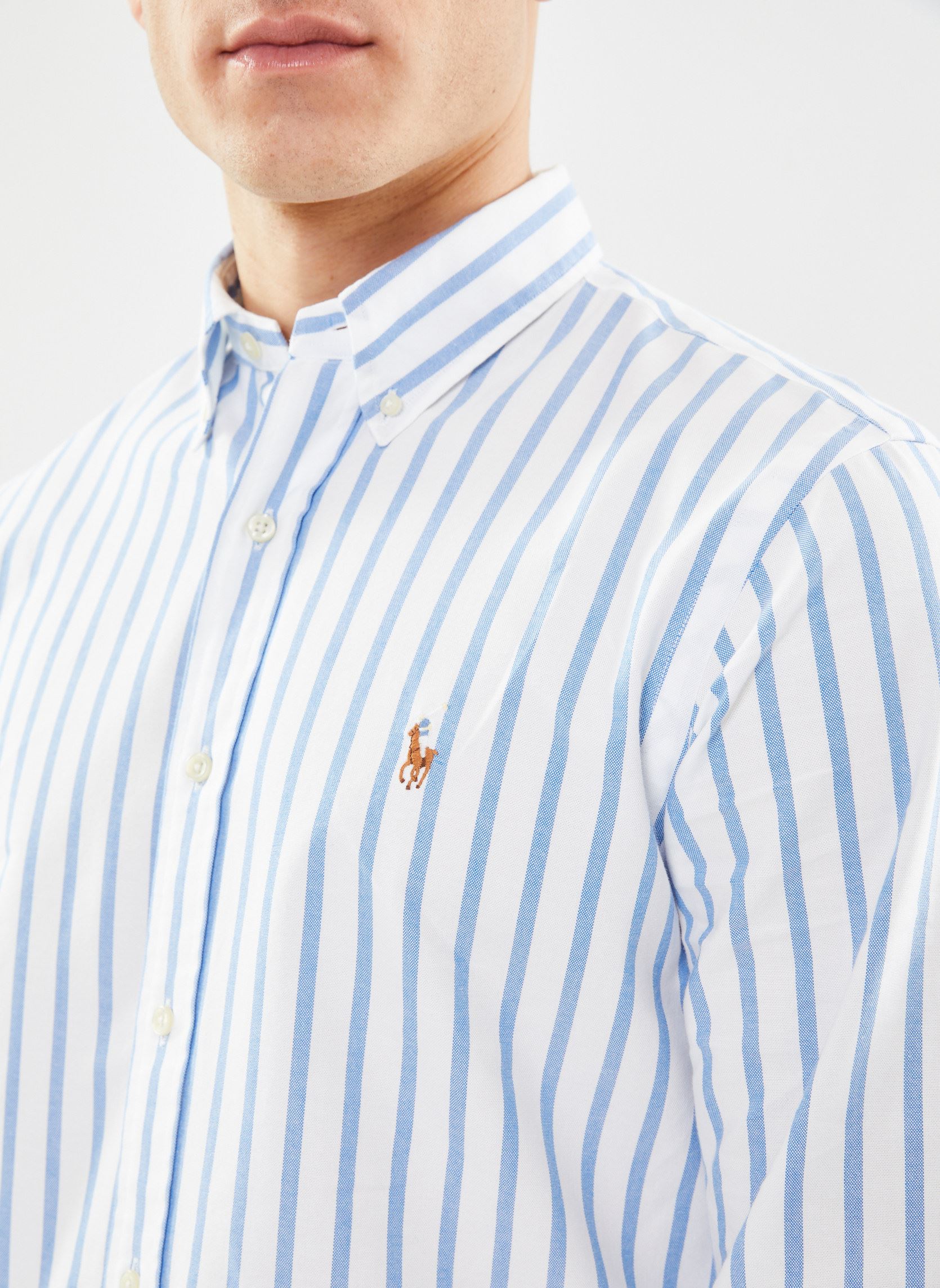 Hemden Chemise Oxford Ajustée À Rayures 7109066 herren blau Polo Ralph Lauren Hemden Chemise Oxford Ajustée À Rayures 7109066 herren blau 5149A BLUEWHITE