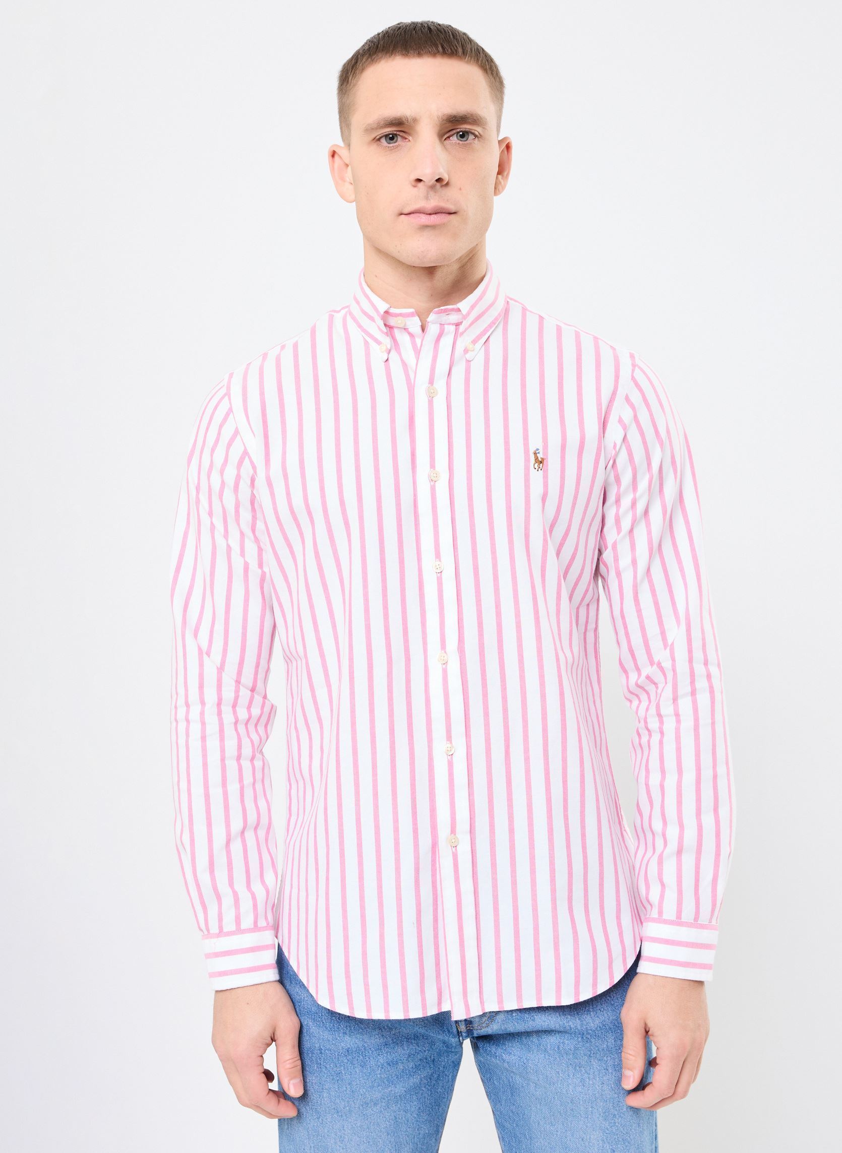 Chemise Polo Ralph Lauren CHEMISE COUPE DROITE EN OXFORD EU - vue 9