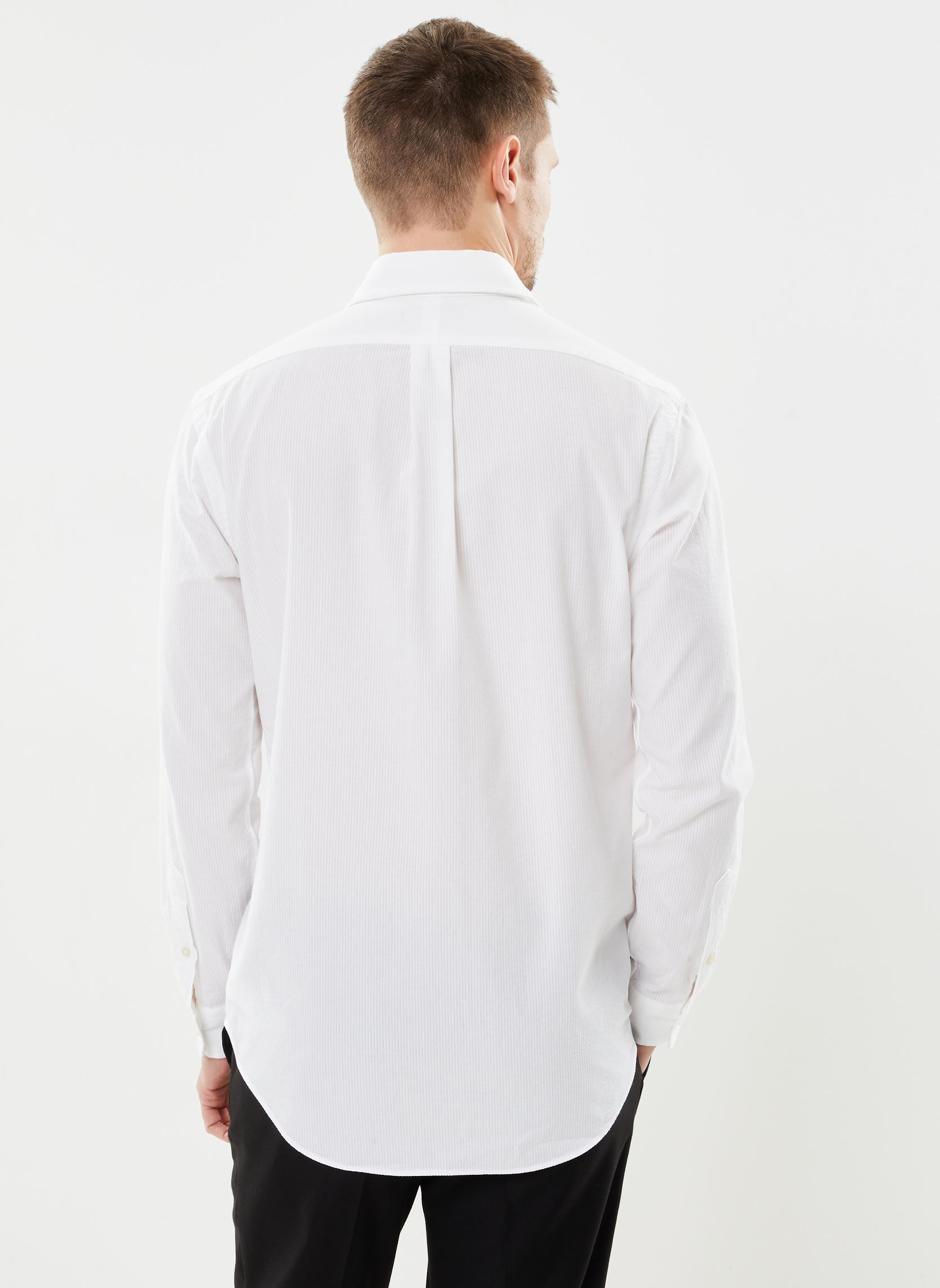 Chemises Cubdppcs-Long Sleeve-Sport Shirt 7109385 homme blanc Polo Ralph Lauren Chemises Cubdppcs-Long Sleeve-Sport Shirt 7109385 homme blanc WHITE