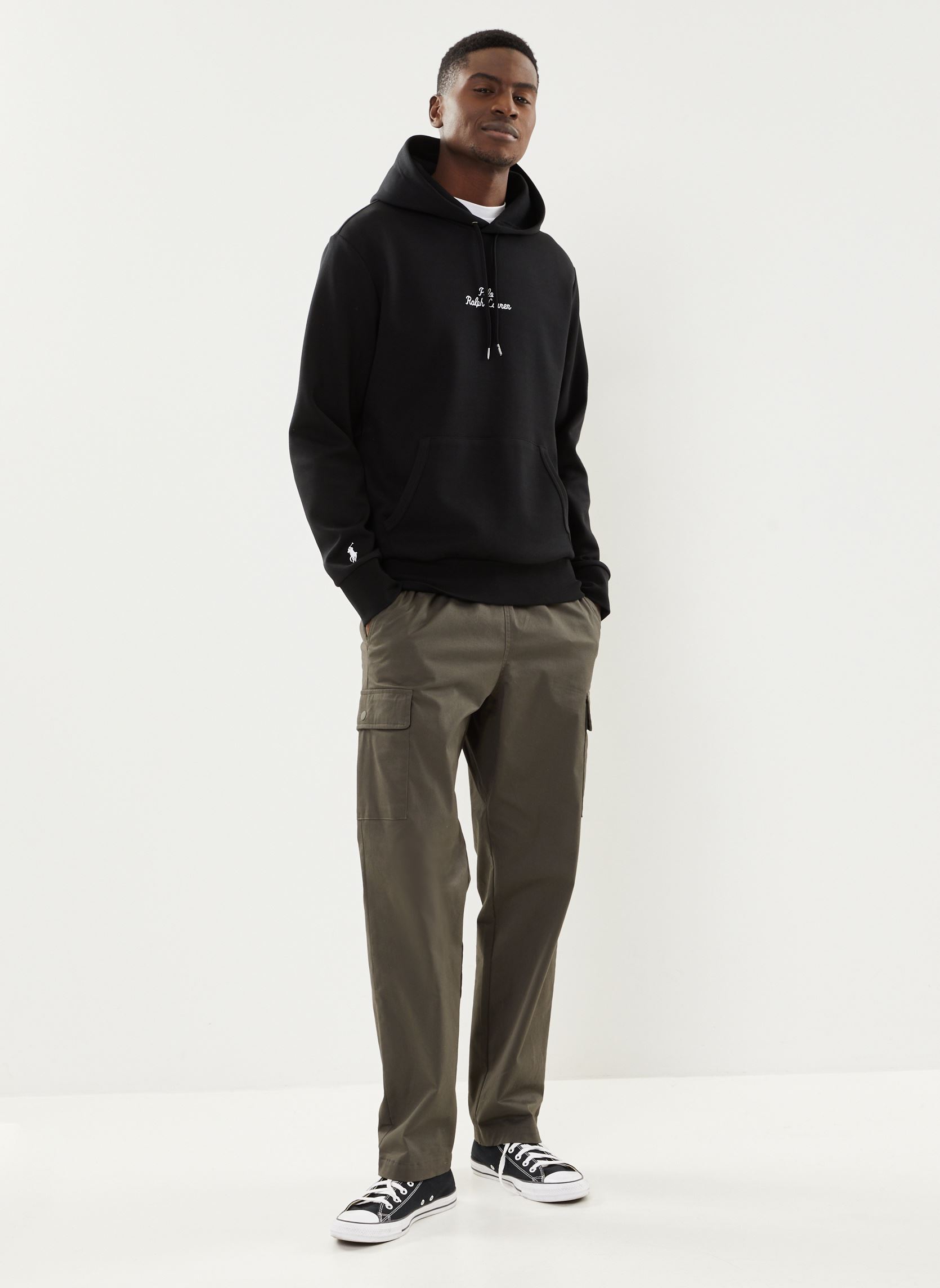 Sweats à capuche Sweat À Capuche Maille Double Logo 71093 homme noir Polo Ralph Lauren Sweats à capuche Sweat À Capuche Maille Double Logo 71093 homme noir Polo black