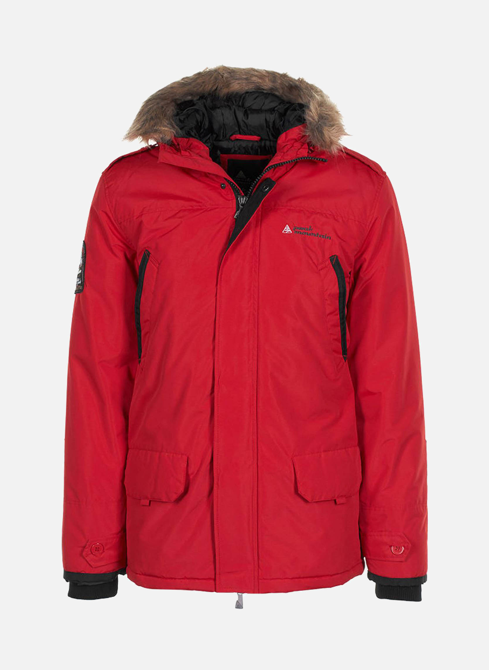 Parkas Parka de ski homme CAPEAK ROUGE homme rouge Peak Mountain Parkas Parka de ski homme CAPEAK ROUGE homme rouge Rouge