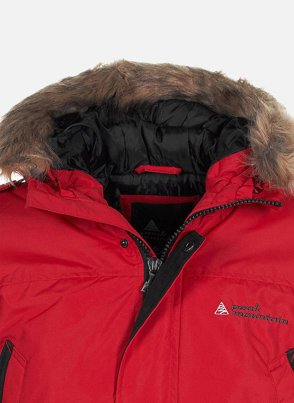 Parkas Parka de ski homme CAPEAK ROUGE homme rouge Peak Mountain Parkas Parka de ski homme CAPEAK ROUGE homme rouge Rouge