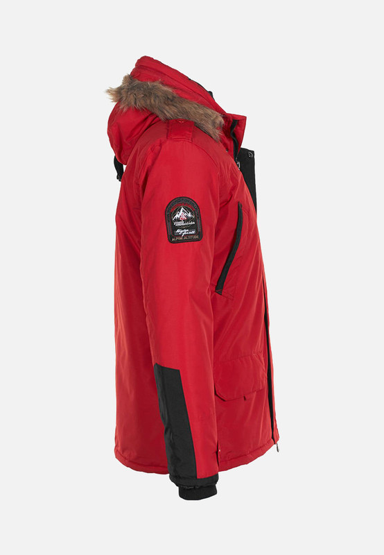 Parkas Parka de ski homme CAPEAK ROUGE homme rouge Peak Mountain Parkas Parka de ski homme CAPEAK ROUGE homme rouge Rouge