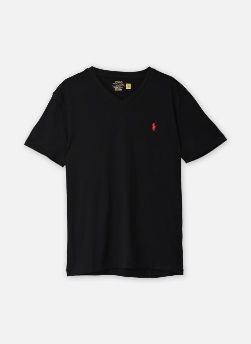 Polo Ralph Lauren Tee-shirts manches courtes T-Shirt Col V Ajusté En Jersey 710671453 homme noir