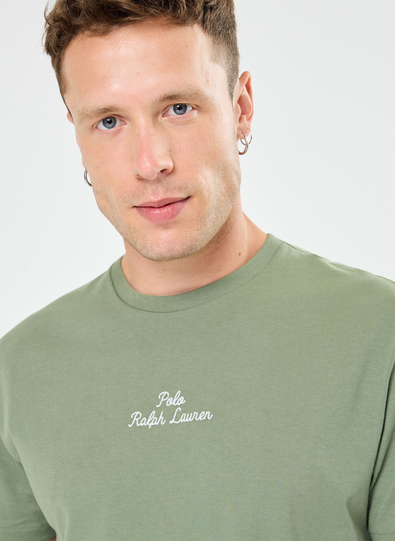 Kurzarm-T-Shirts T-Shirt Coupe Classique À Logo En Jersey herren grün Polo Ralph Lauren Kurzarm-T-Shirts T-Shirt Coupe Classique À Logo En Jersey herren grün CARGO GREEN